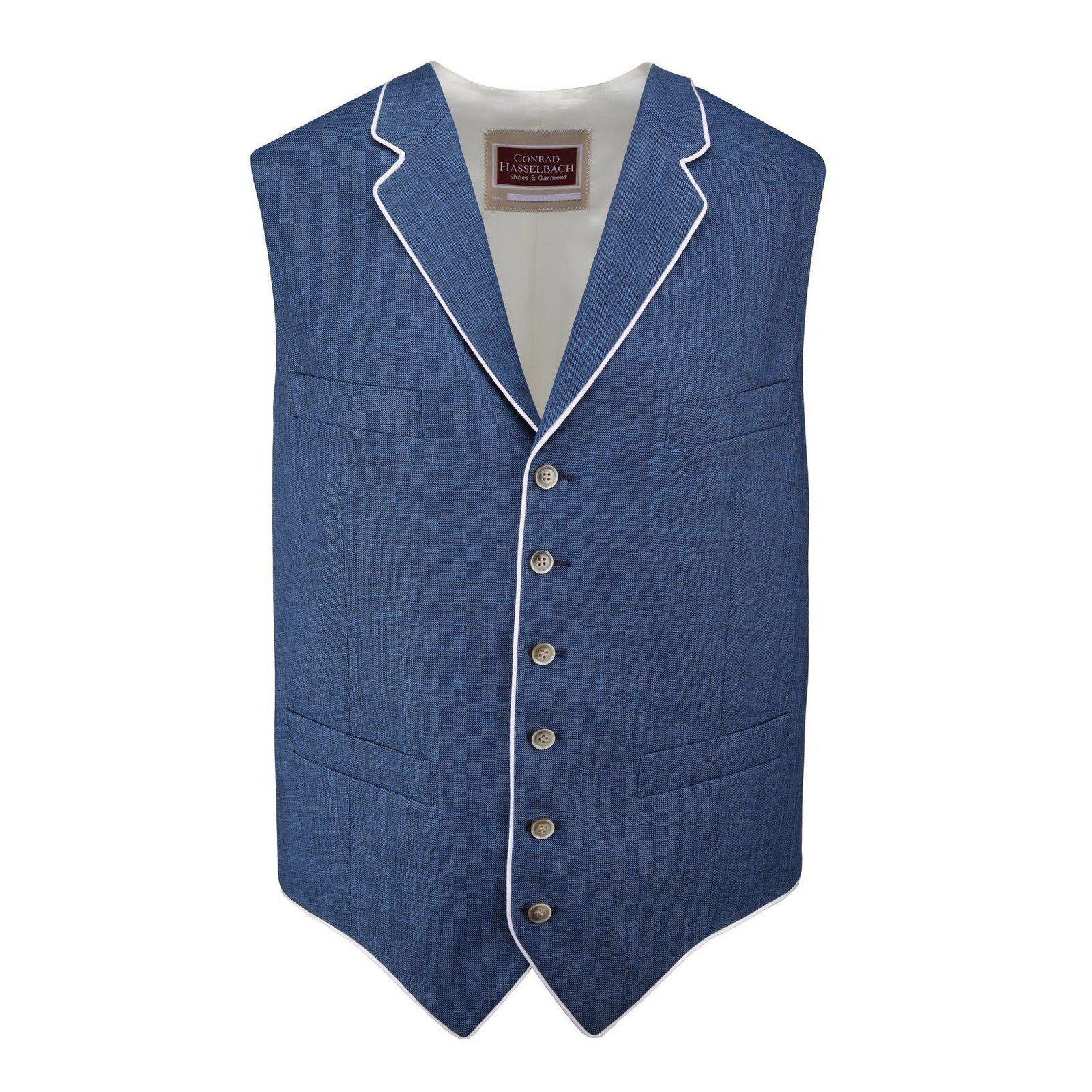 Cutaway-Weste (Einreiher)-Sheppard & Jones-Conrad Hasselbach Shoes & Garment