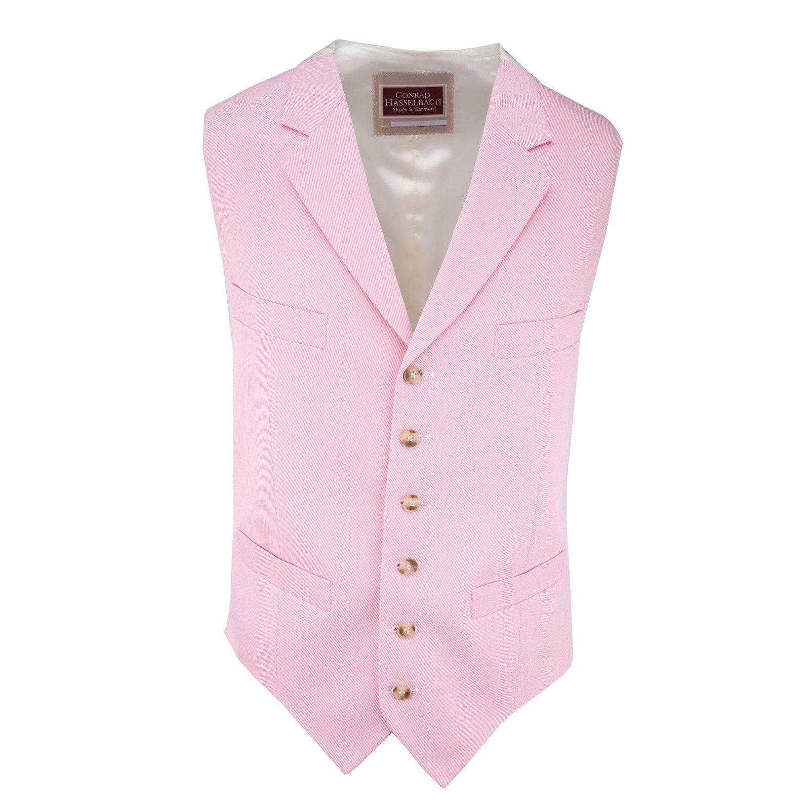 Cutaway-Weste (Einreiher) aus Baumwolle-Sheppard & Jones-Conrad Hasselbach Shoes & Garment