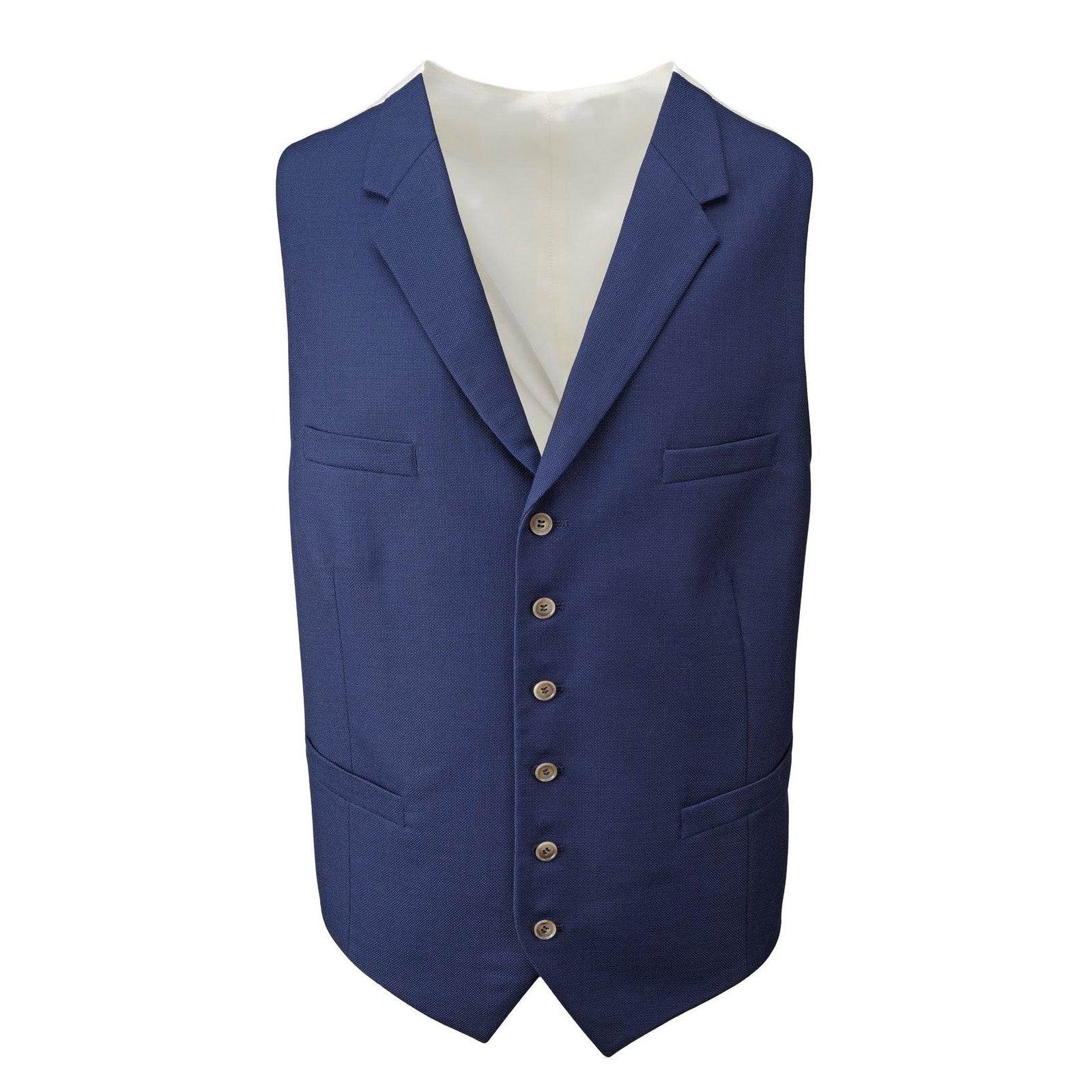 Cutaway-Weste (Einreiher) aus Schurwolle-Sheppard & Jones-Conrad Hasselbach Shoes & Garment