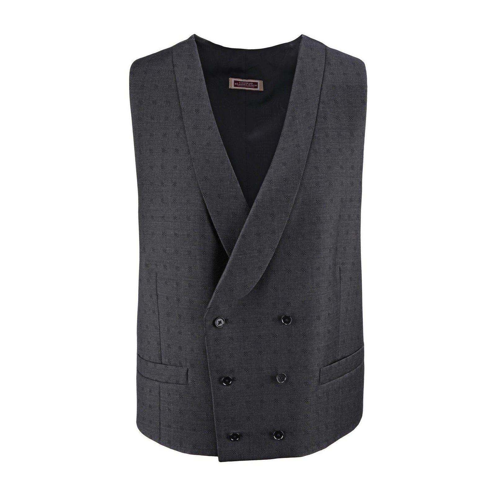 Cutaway-Weste (Zweireiher)-C.H.-Conrad Hasselbach Shoes & Garment