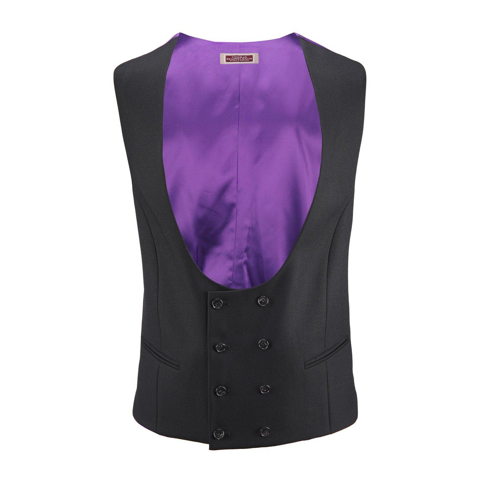 Cutaway-Weste (Zweireihig)-C.H.-Conrad Hasselbach Shoes & Garment