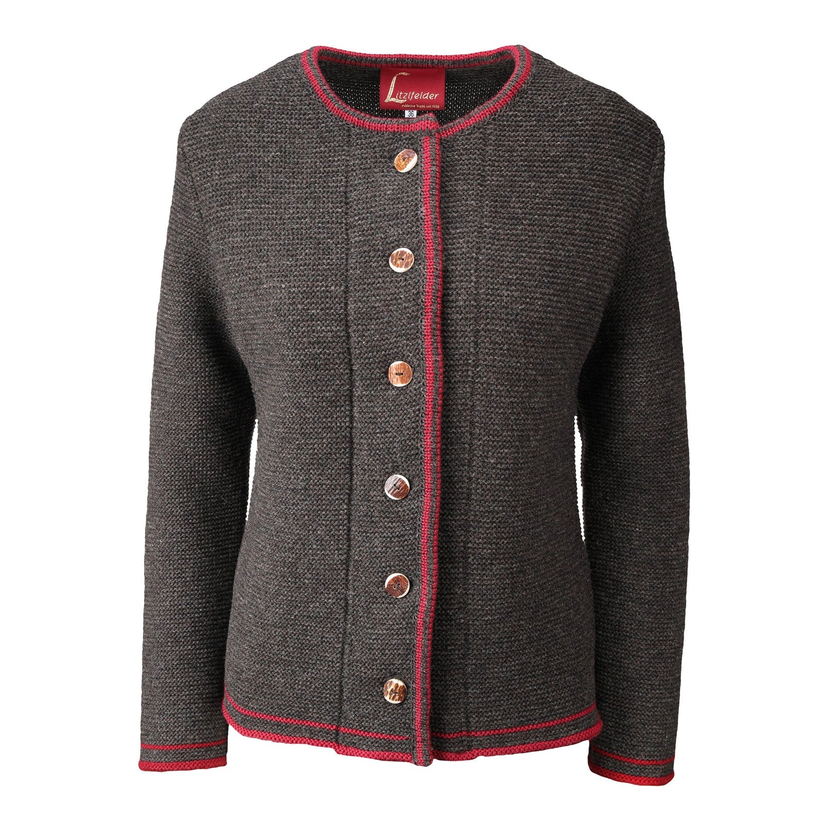 Damen Strickjacke-Litzlfelder-Conrad Hasselbach Shoes & Garment