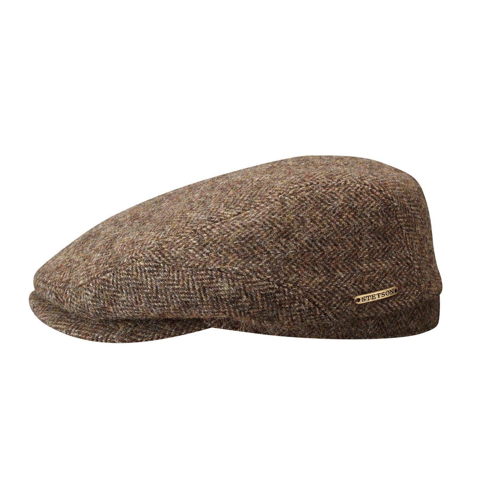 Driver Cap Wool Herringbone-Stetson-Conrad Hasselbach Shoes & Garment