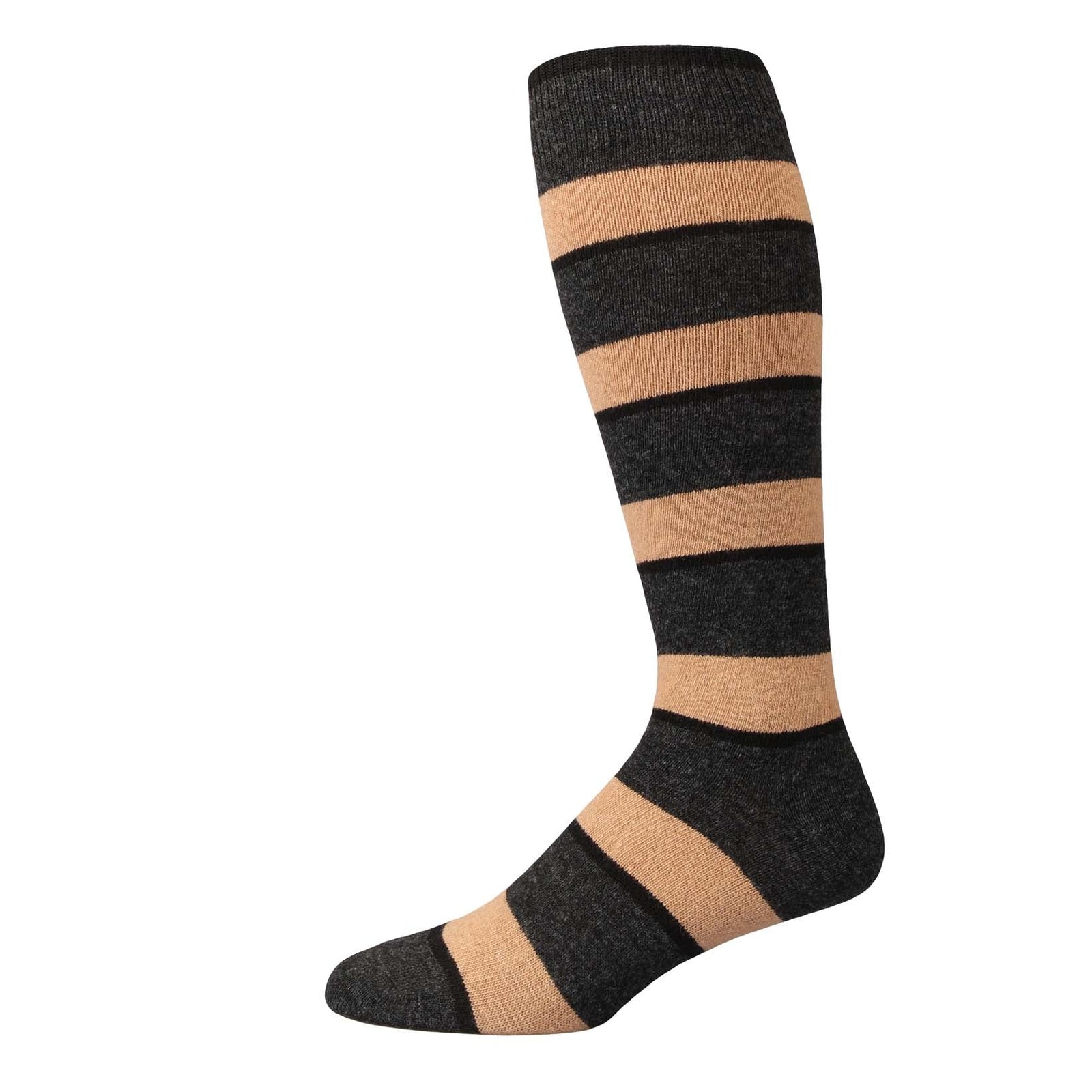 Gestreifte Lange Socken mit Bio Kaschmir-In the box-Conrad Hasselbach Shoes & Garment