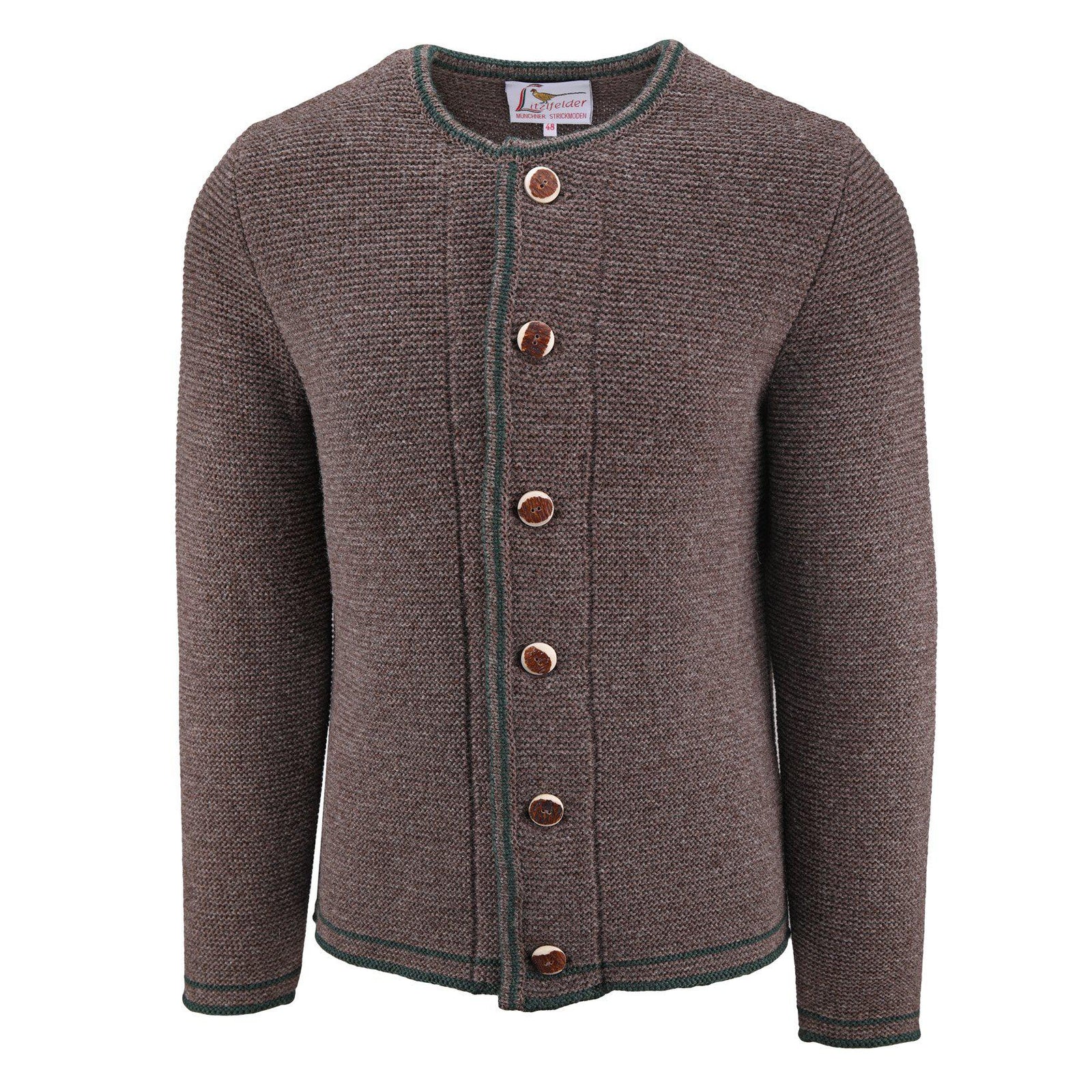 Herren Strickjacke-Litzlfelder-Conrad Hasselbach Shoes & Garment