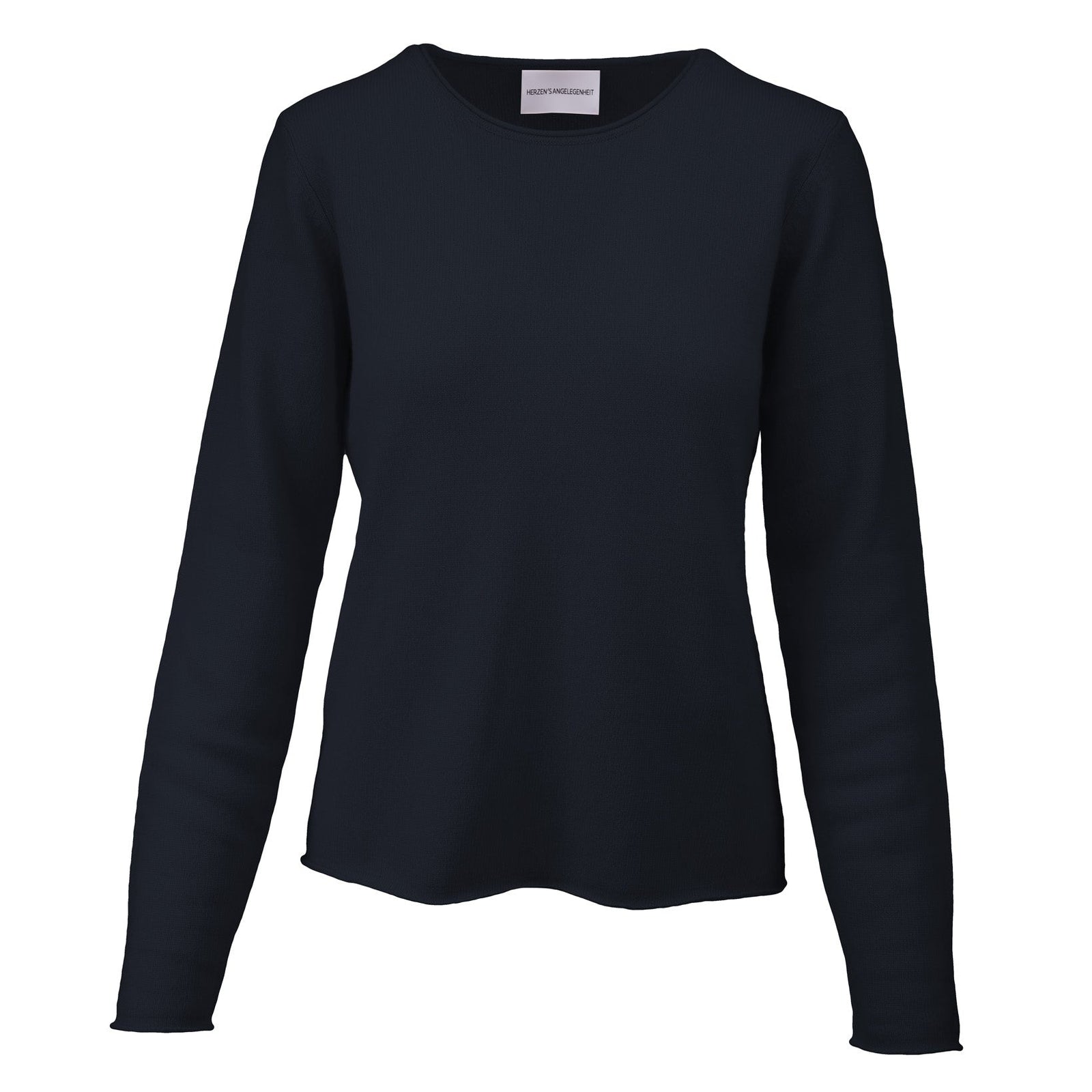 Kaschmir Pullover mit Rundausschnitt-herzensangelegenheit-Conrad Hasselbach Shoes & Garment