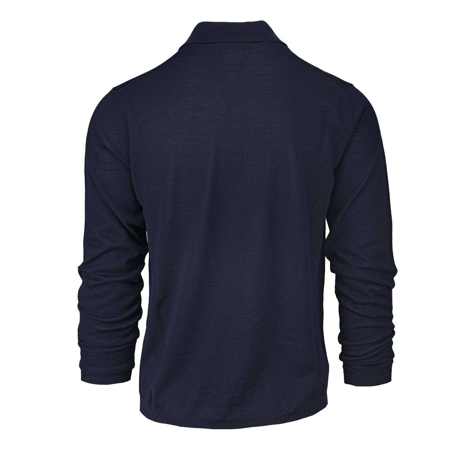 Langarm-Polo aus Flachs-Borelio-Conrad Hasselbach Shoes & Garment