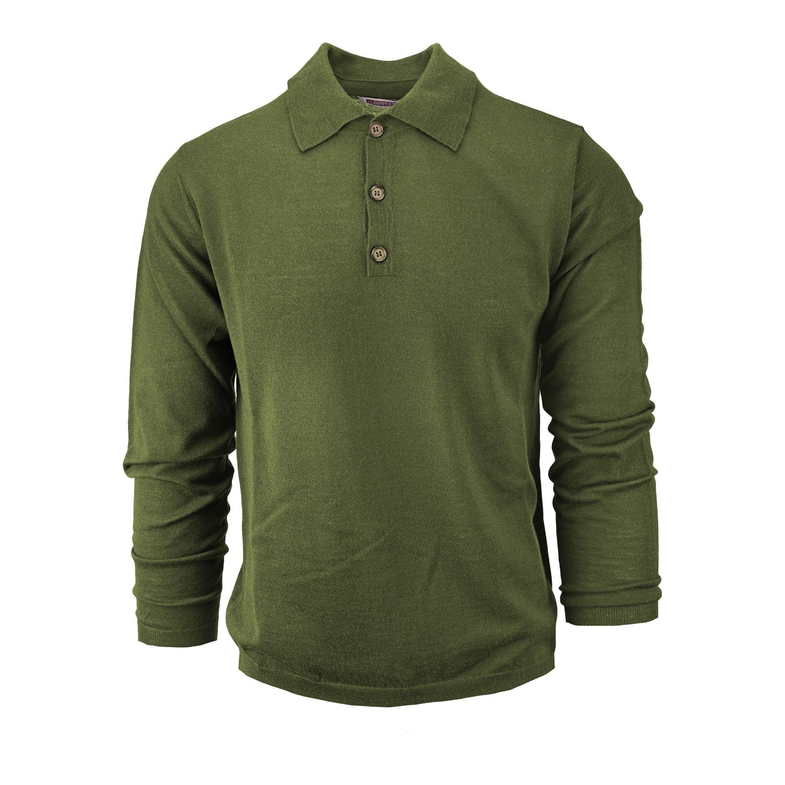 Langarm-Polo aus Flachs-Borelio-Conrad Hasselbach Shoes & Garment