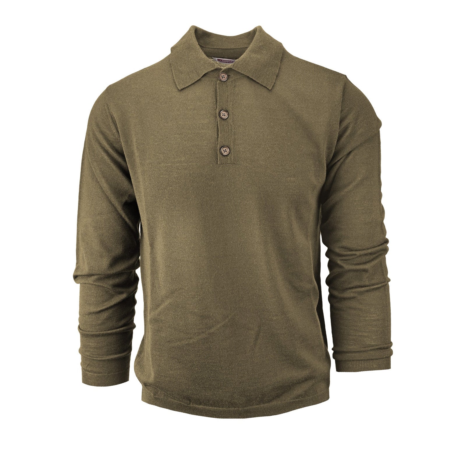 Langarm-Polo aus Flachs-Borelio-Conrad Hasselbach Shoes & Garment