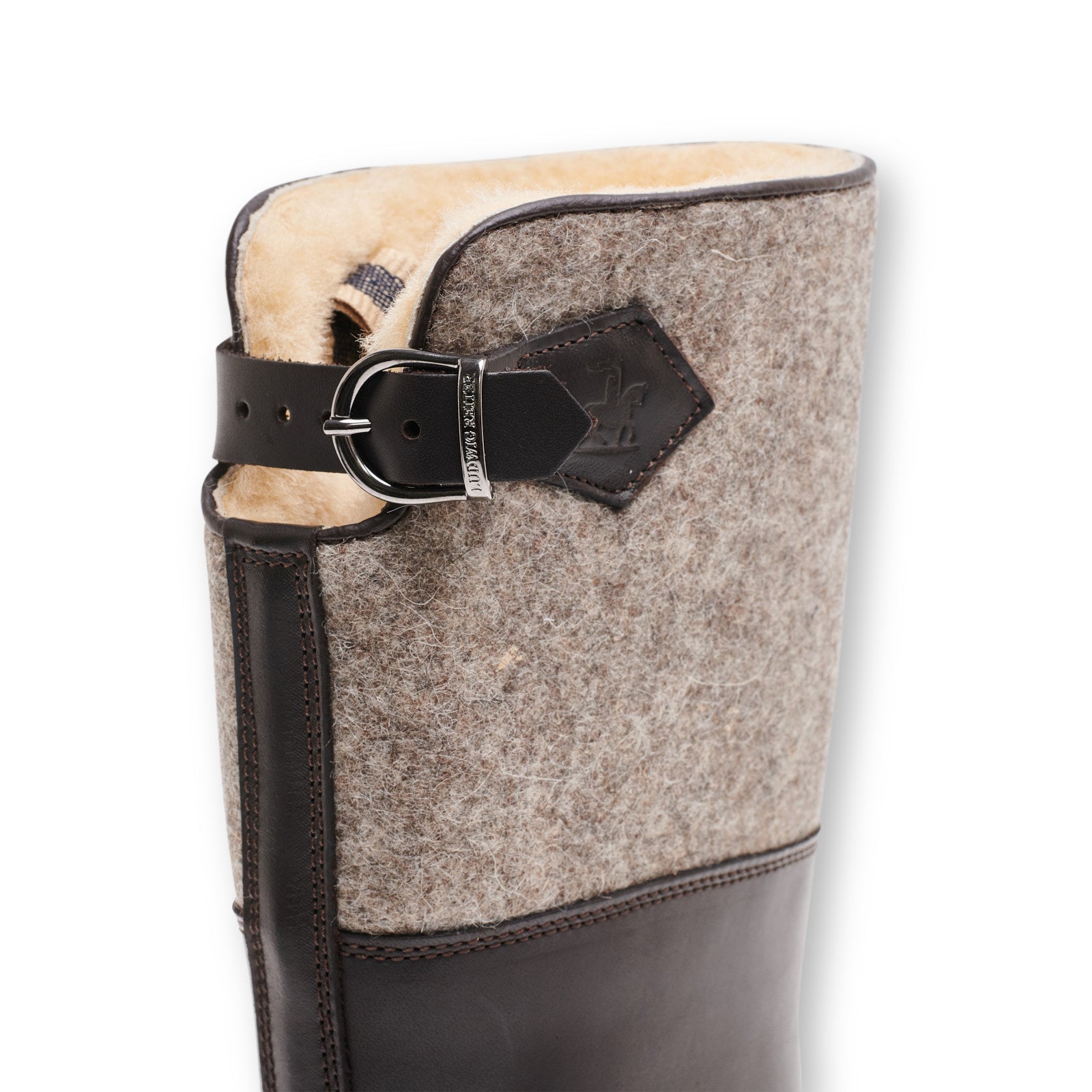 Maronibraterin Juchtenleder/Wollfilz-Ludwig Reiter-Conrad Hasselbach Shoes & Garment