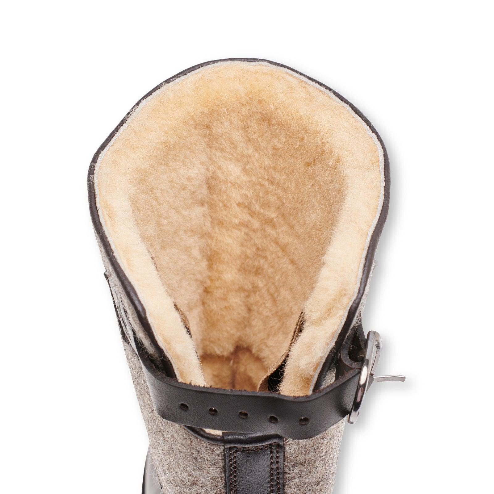 Maronibraterin Juchtenleder/Wollfilz-Ludwig Reiter-Conrad Hasselbach Shoes & Garment