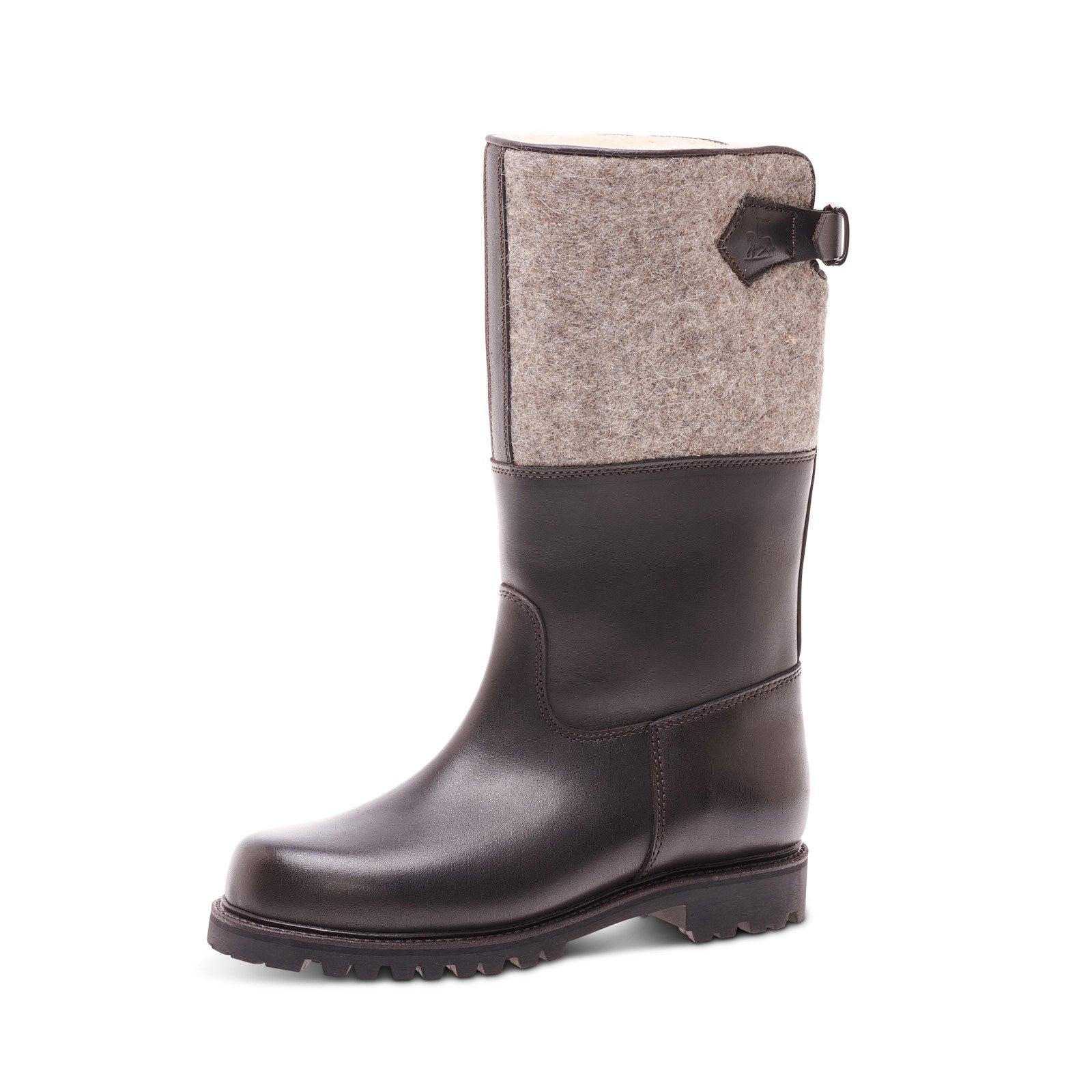 Maronibraterin Juchtenleder/Wollfilz-Ludwig Reiter-Conrad Hasselbach Shoes & Garment