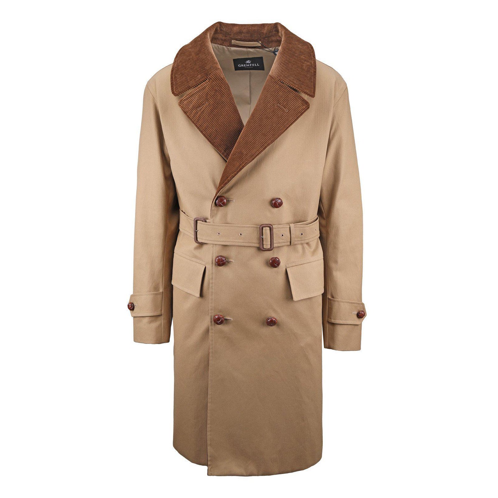 Mayfair Herringbone Waxed Cotton Coat-Grenfell-Conrad Hasselbach Shoes & Garment