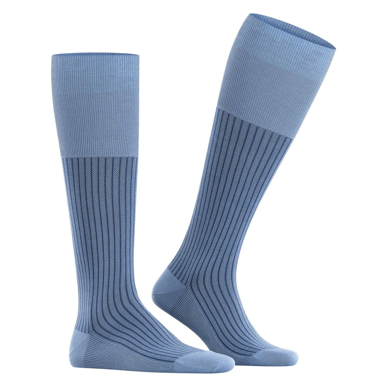 Oxford Stripe Herren Kniestrümpfe-Falke-Conrad Hasselbach Shoes & Garment