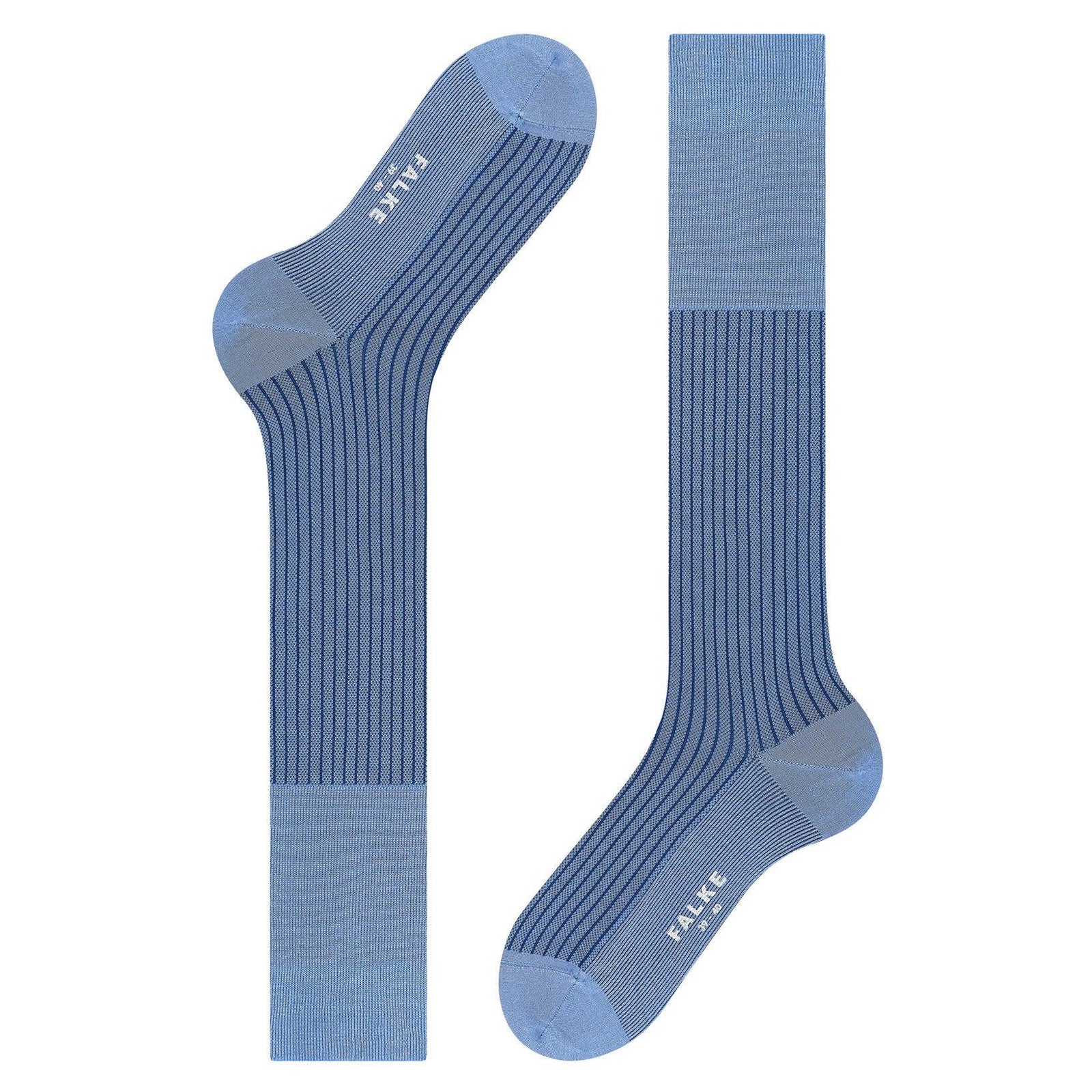 Oxford Stripe Herren Kniestrümpfe-Falke-Conrad Hasselbach Shoes & Garment