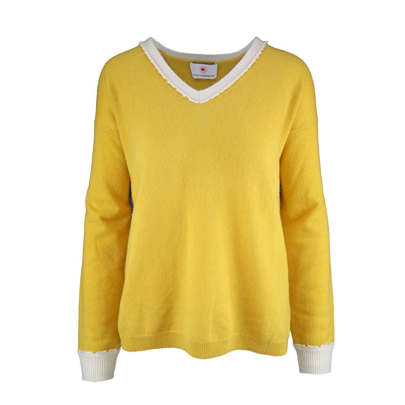 Pullover V-Ausschnitt-herzensangelegenheit-Conrad Hasselbach Shoes & Garment