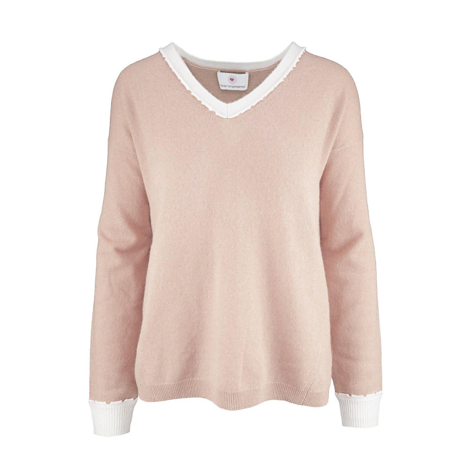 Pullover V-Ausschnitt-herzensangelegenheit-Conrad Hasselbach Shoes & Garment