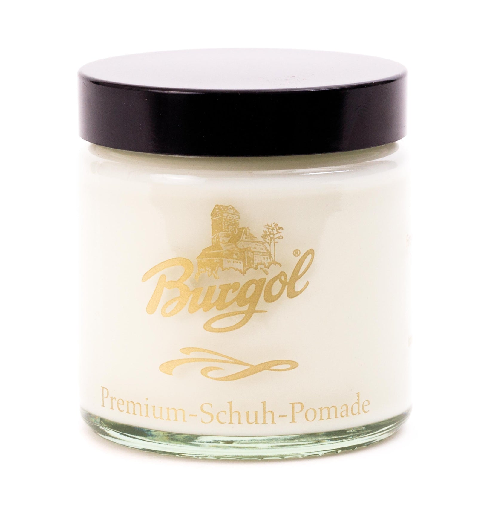 Schuhpomade - im Glastiegel 100ml-Burgol-Conrad Hasselbach Shoes & Garment