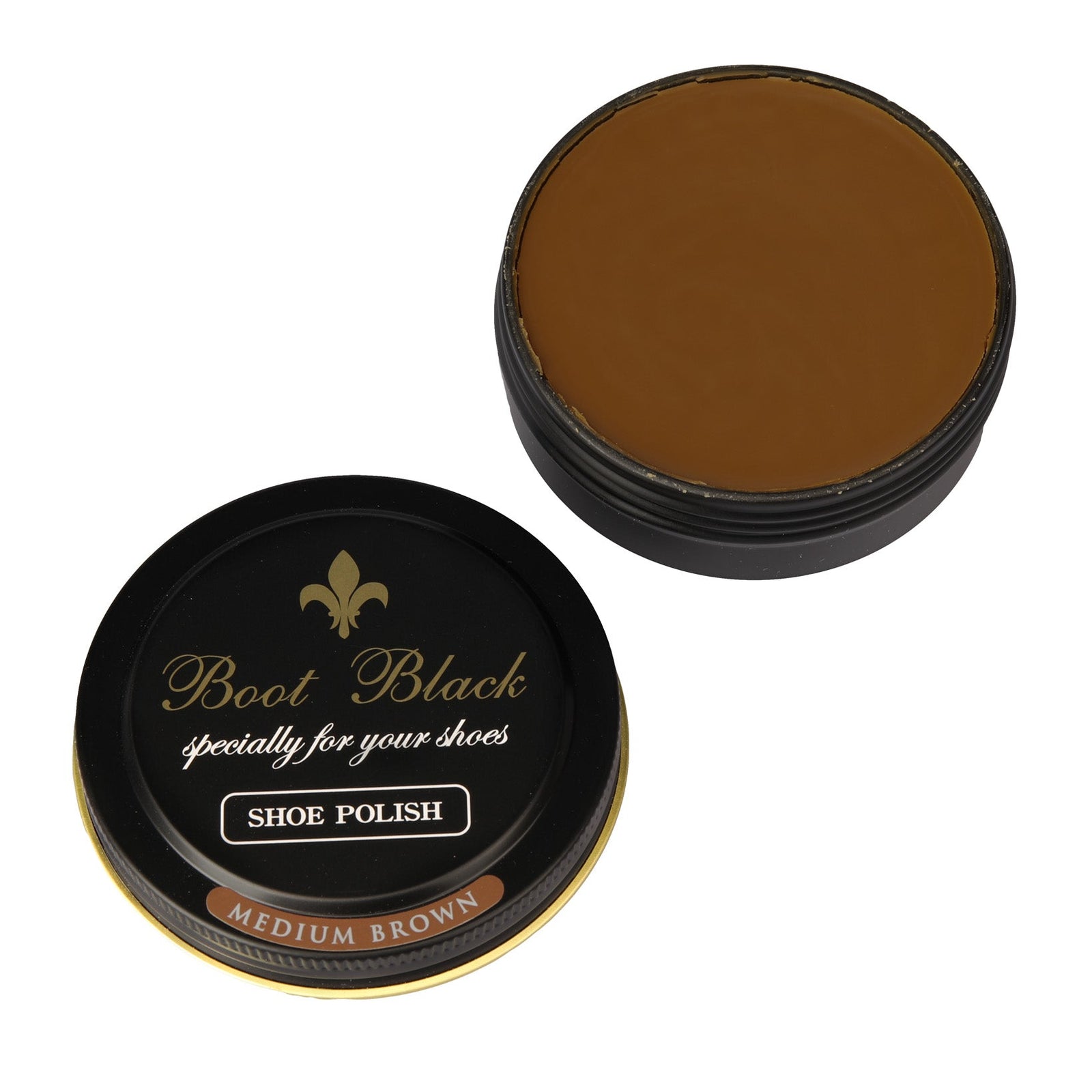 Shoe Polish – Schuhwachs 50g-Boot Black-Conrad Hasselbach Shoes & Garment