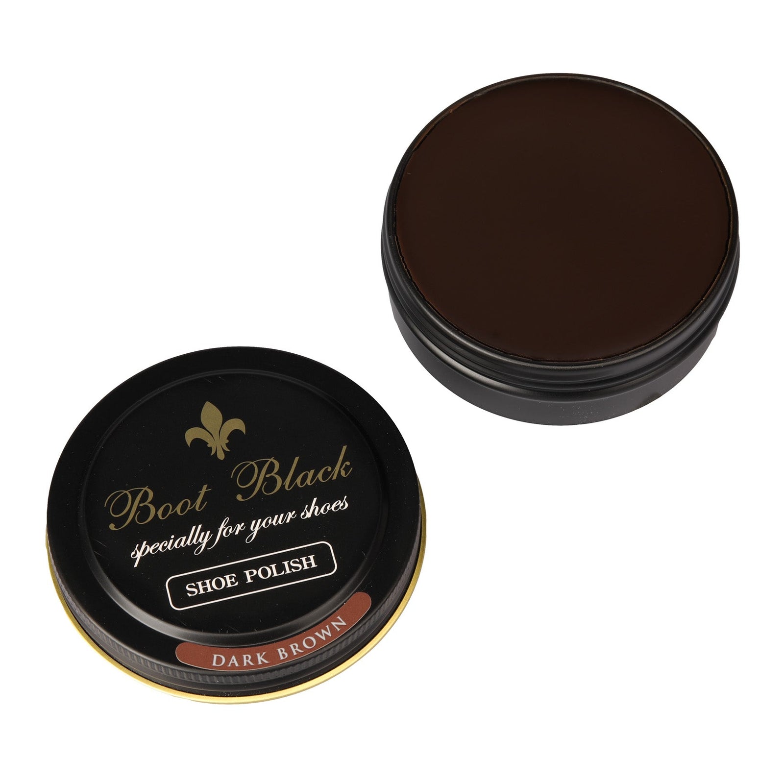 Shoe Polish – Schuhwachs 50g-Boot Black-Conrad Hasselbach Shoes & Garment