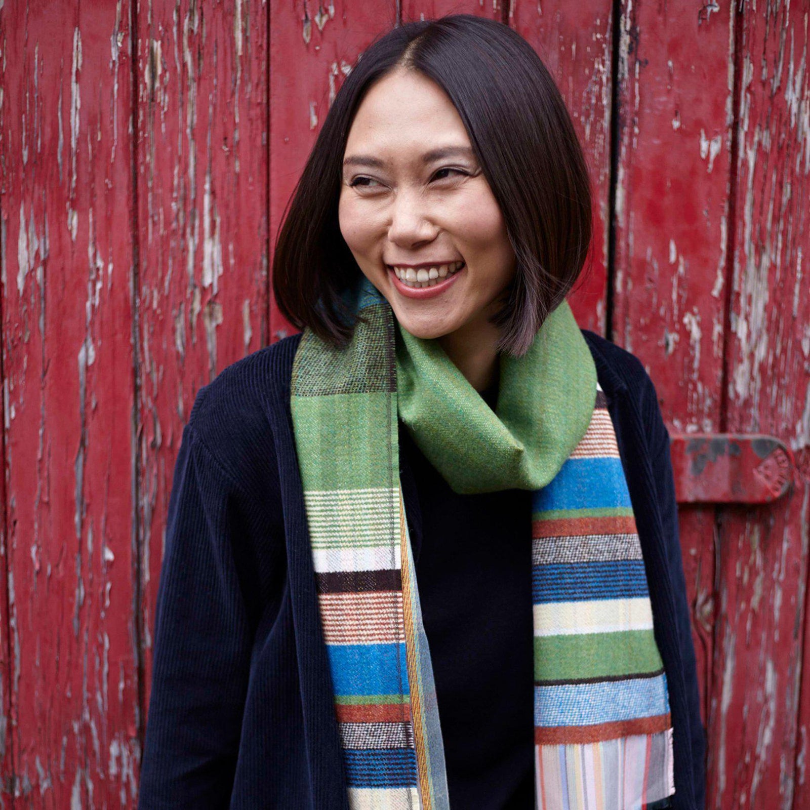 Silk And Lambswool Scarves-Wallace Sewell-Conrad Hasselbach Shoes & Garment