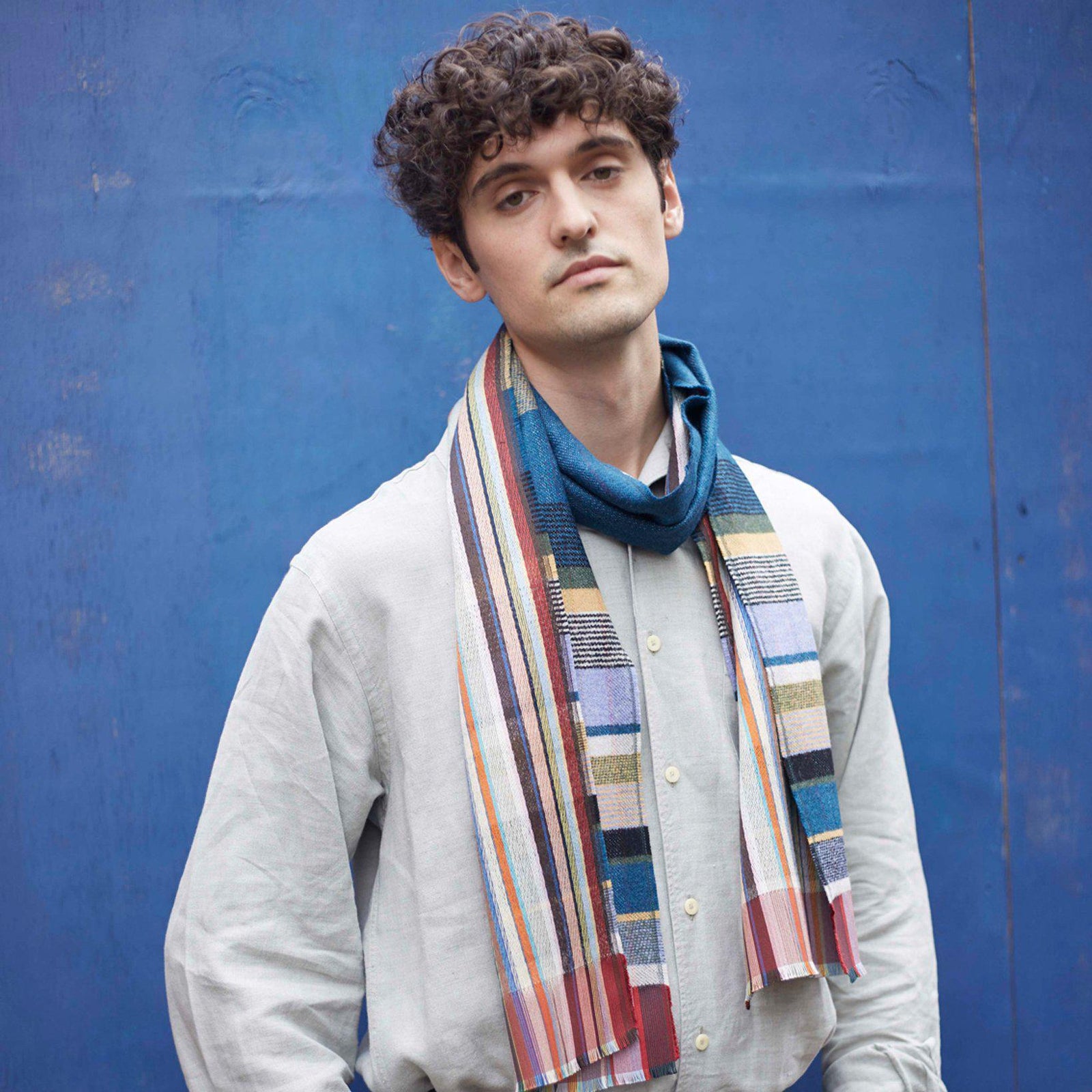 Silk And Lambswool Scarves-Wallace Sewell-Conrad Hasselbach Shoes & Garment