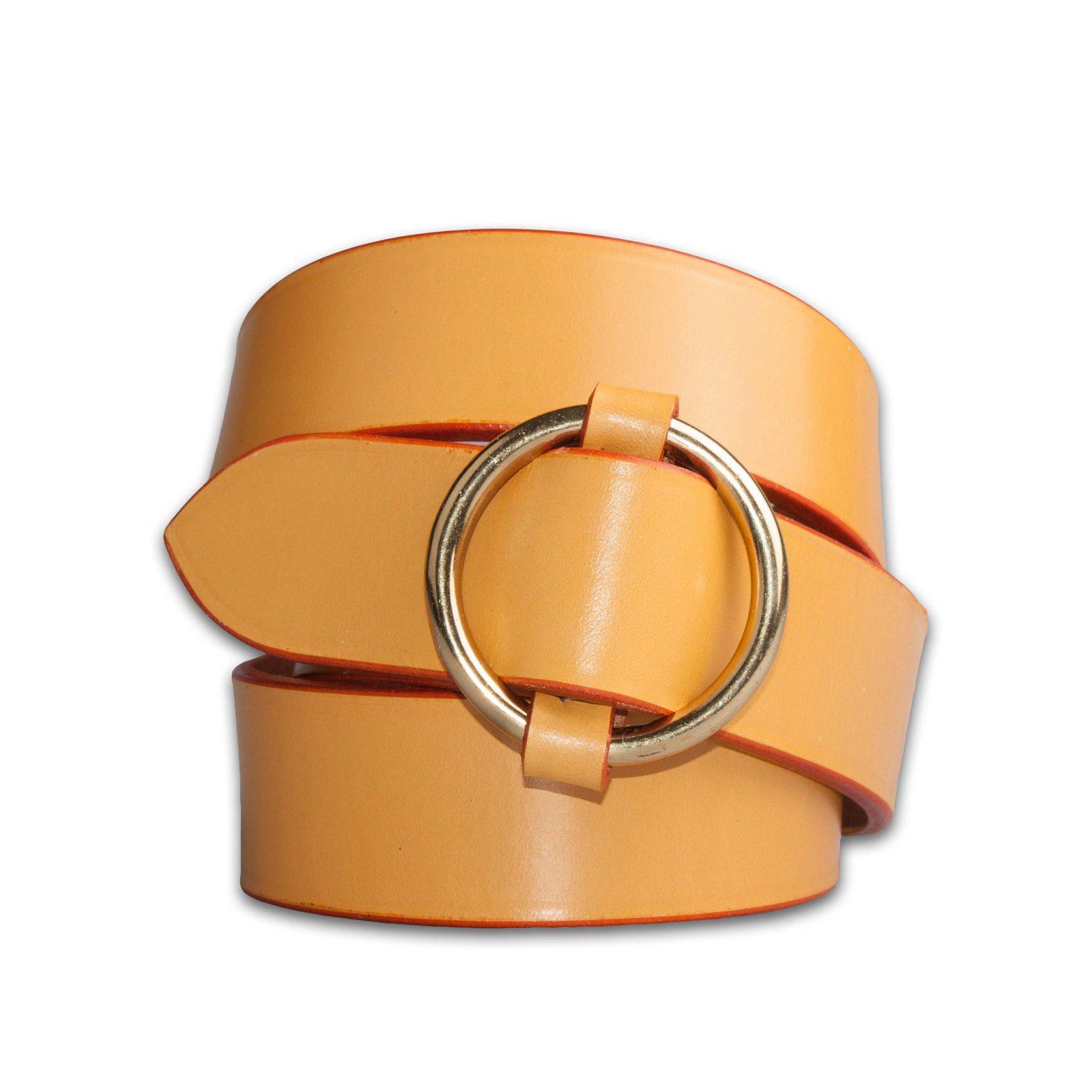 Single Ring Belt Brass-Martin Faizey-Conrad Hasselbach Shoes & Garment