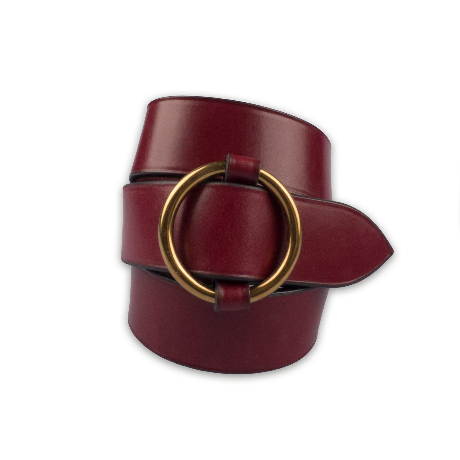 Single Ring Belt Brass-Martin Faizey-Conrad Hasselbach Shoes & Garment