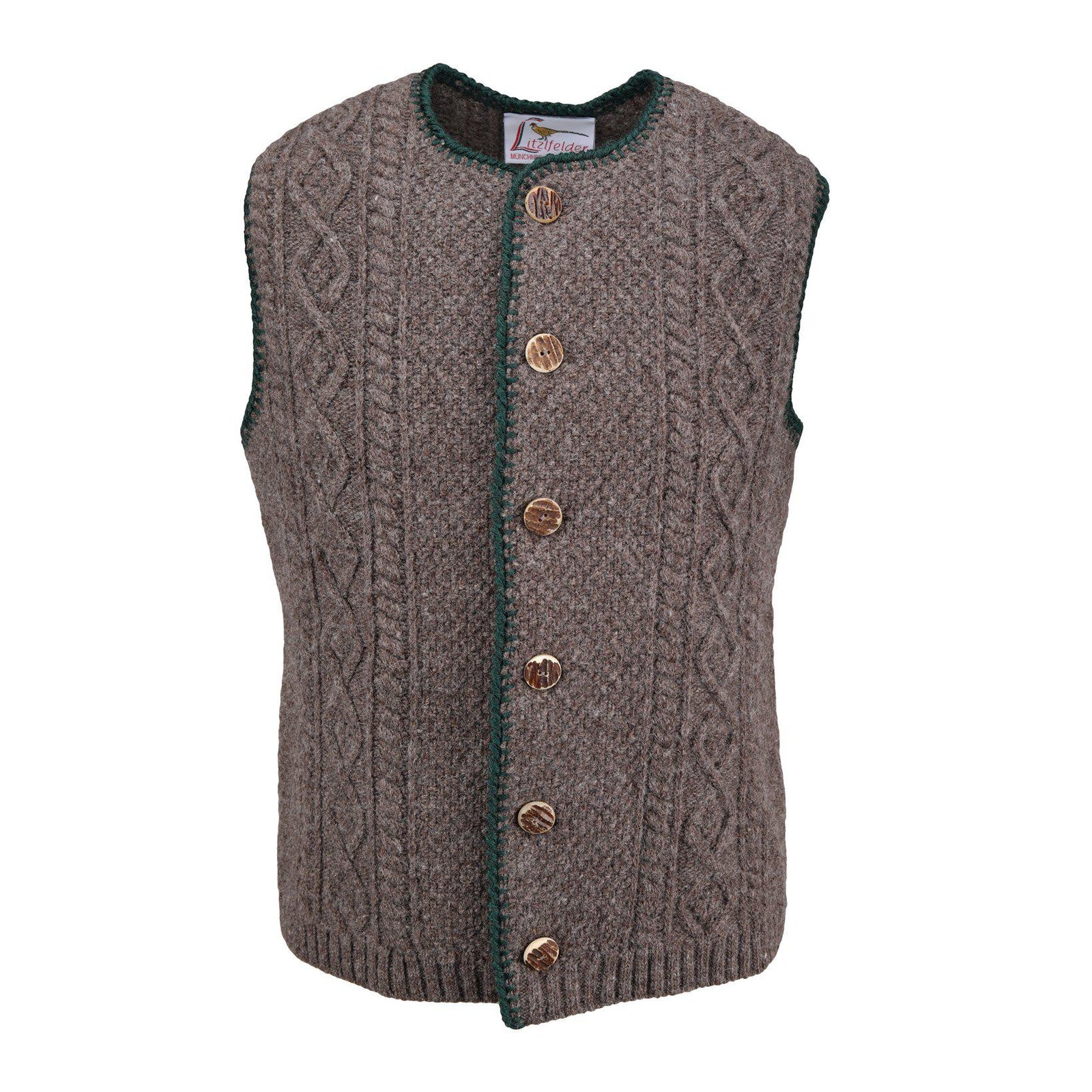 Strickweste-Litzlfelder-Conrad Hasselbach Shoes & Garment