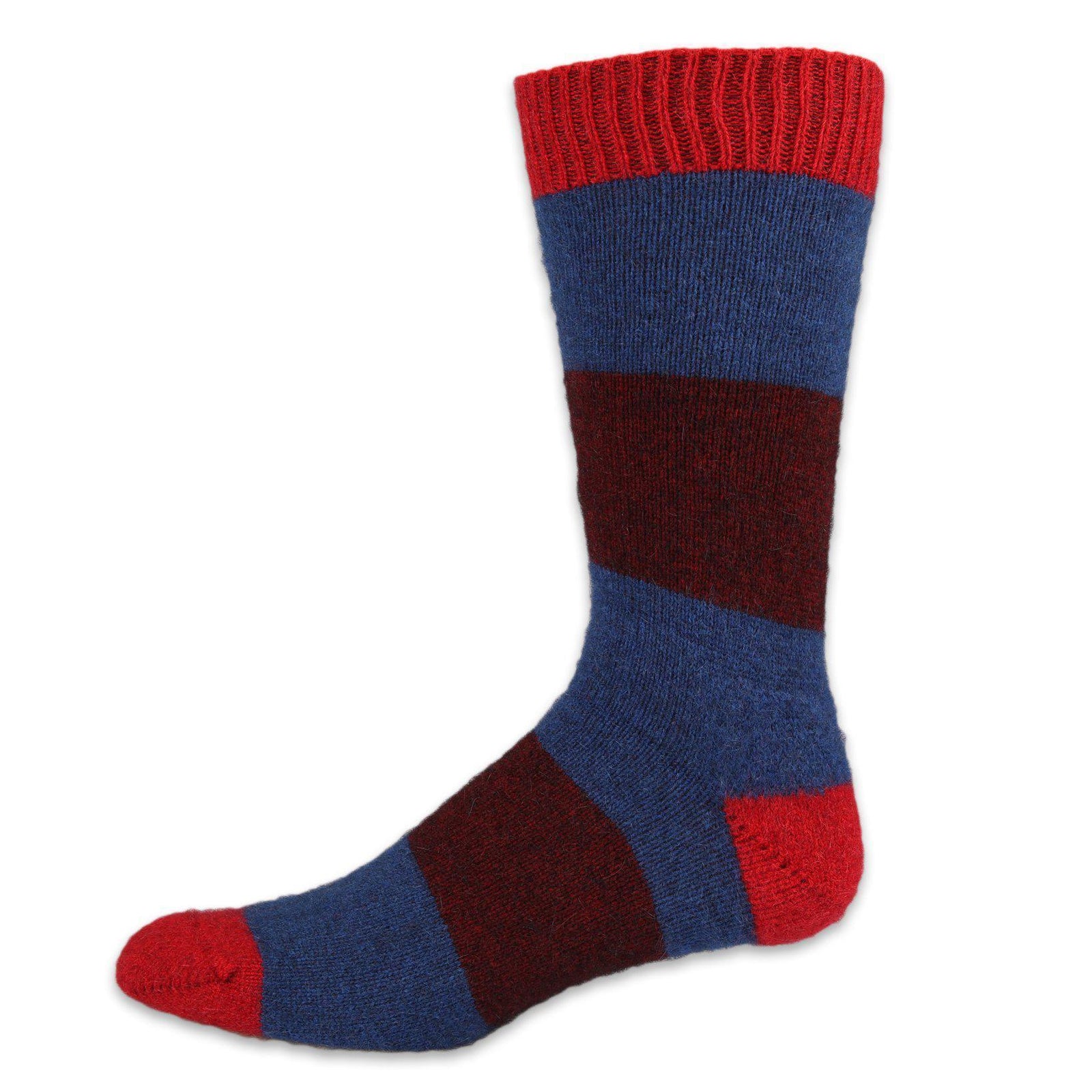 Stripe Sock-Noble Wilde-Conrad Hasselbach Shoes & Garment