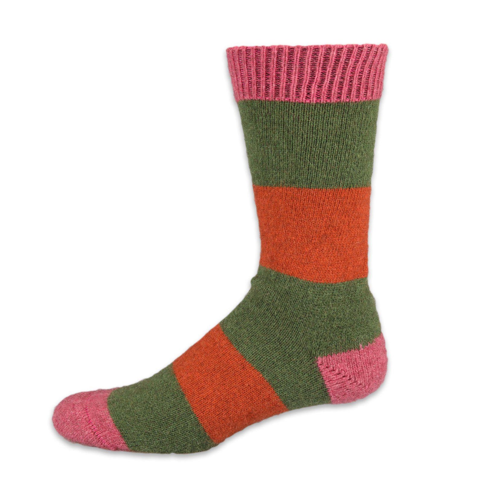 Stripe Sock-Noble Wilde-Conrad Hasselbach Shoes & Garment