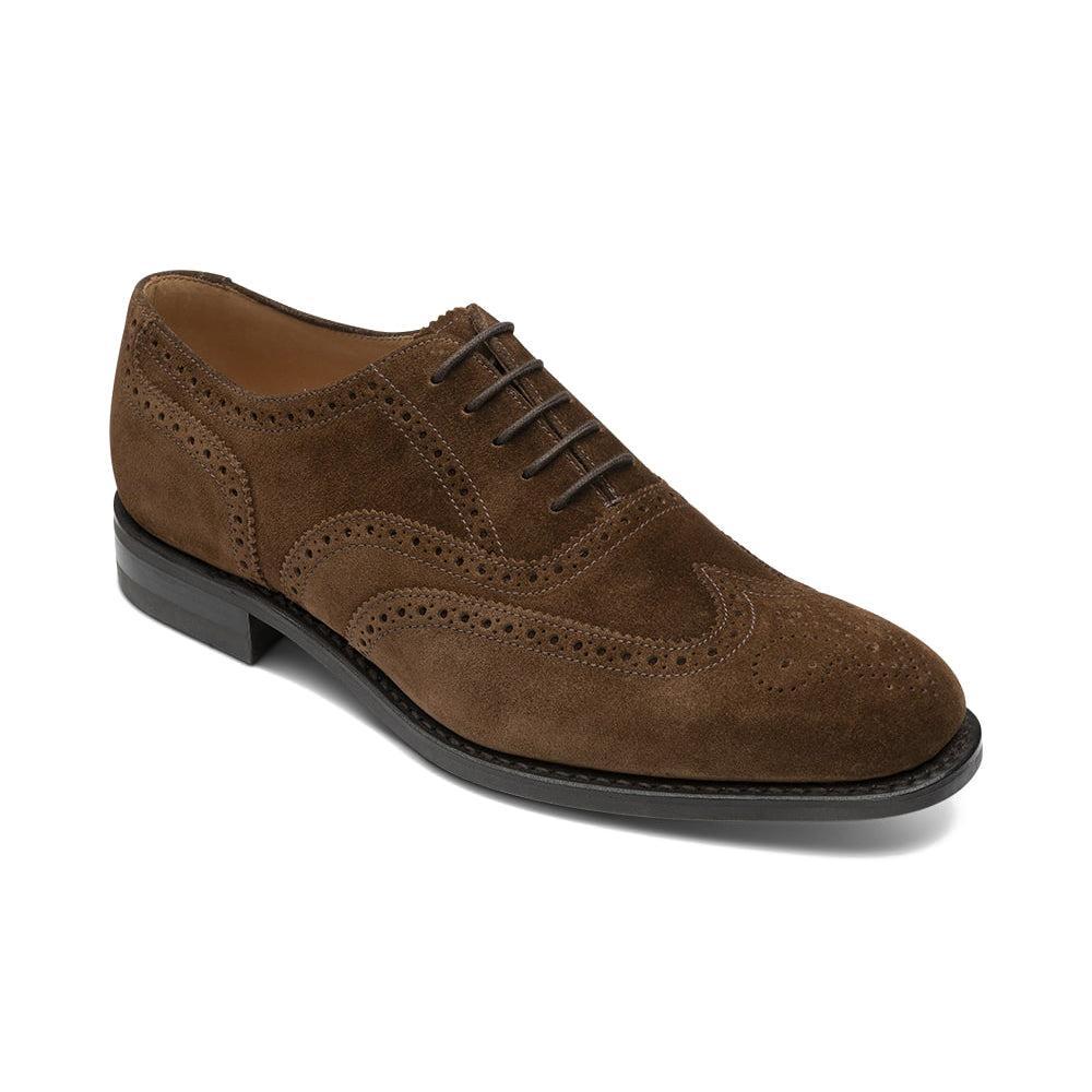 302 Suede Oxford Brogue-Loake-Conrad Hasselbach Shoes & Garment