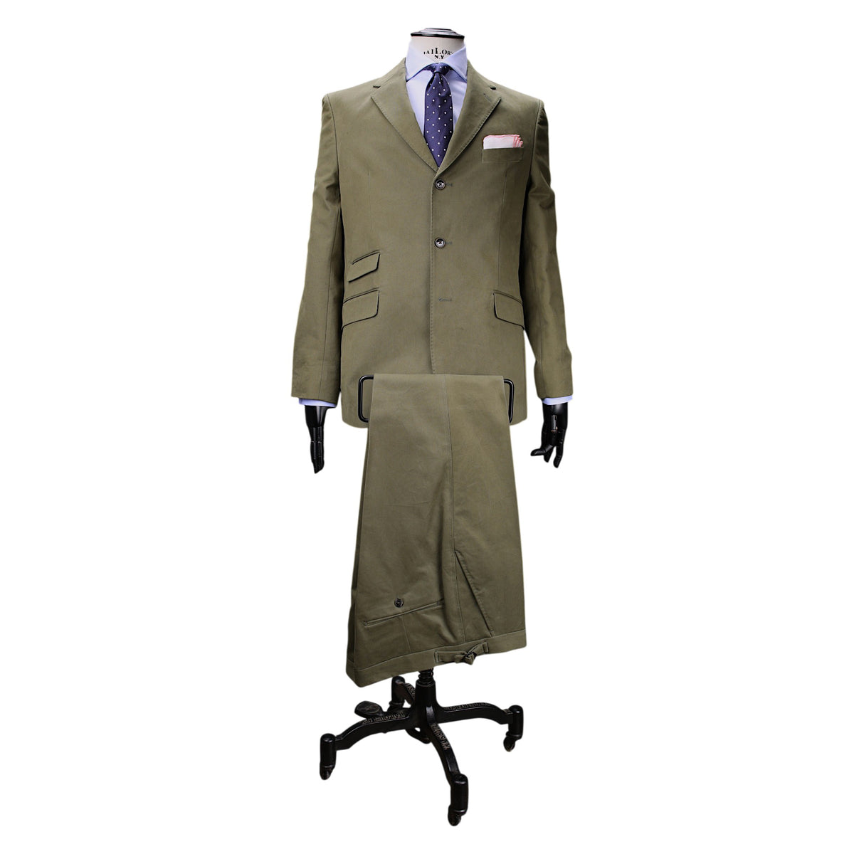 Anzug aus schwerem Baumwoll-Twill-C.H.-Conrad Hasselbach Shoes &amp; Garment