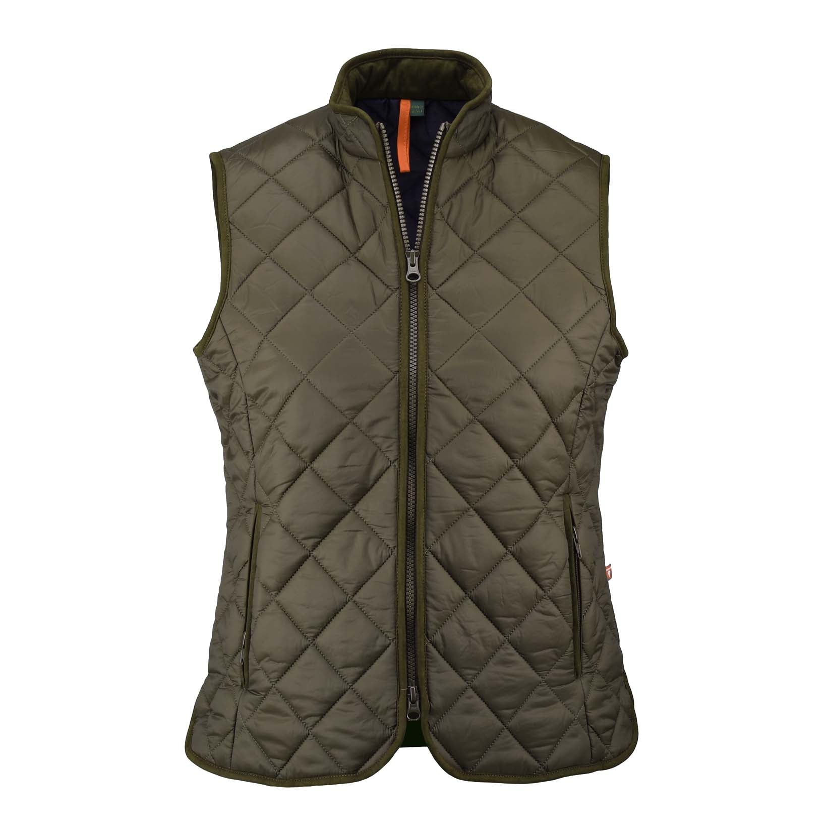 Audley Quilted Lady's Vest-Laksen-Conrad Hasselbach Shoes & Garment