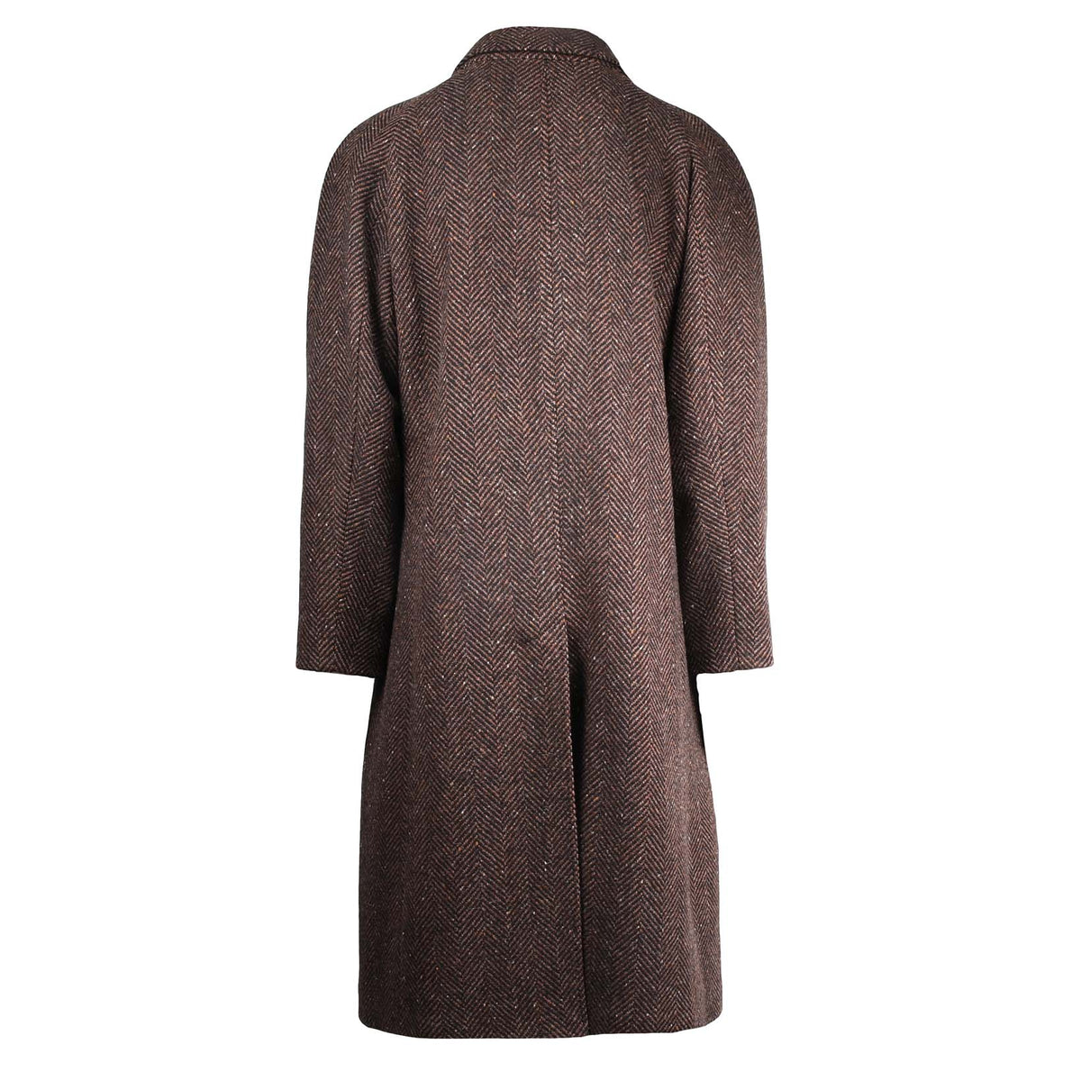 Balmacaan Mantel mit Fischgratmuster-Sheppard & Jones-Conrad Hasselbach Shoes & Garment