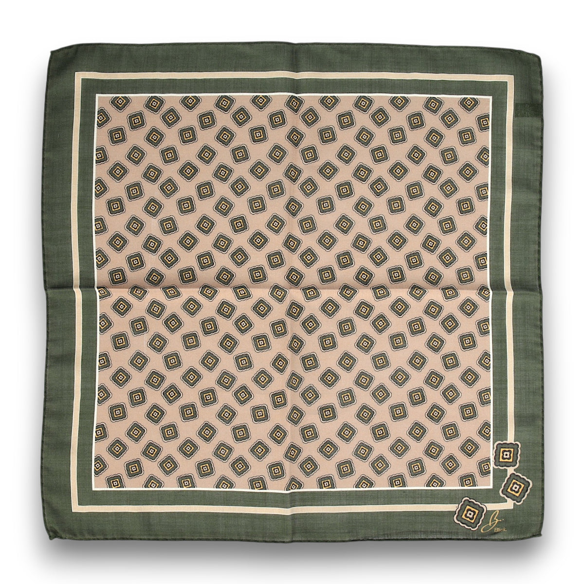 Bandana mit geometrischem Motiv-Blick-Conrad Hasselbach Shoes &amp; Garment
