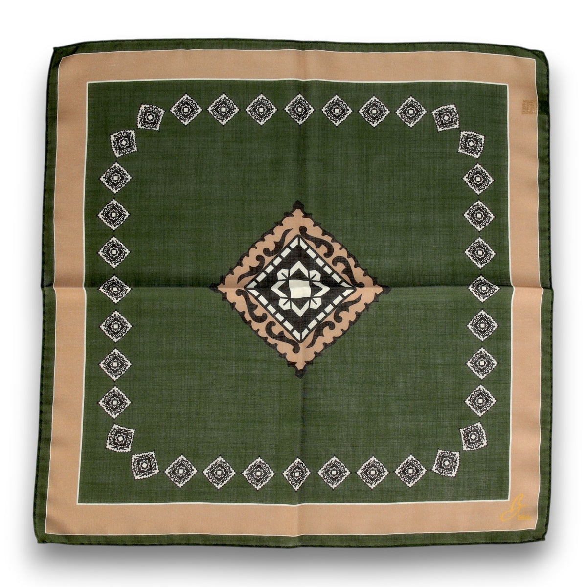Bandana mit geometrischem Motiv-Blick-Conrad Hasselbach Shoes & Garment