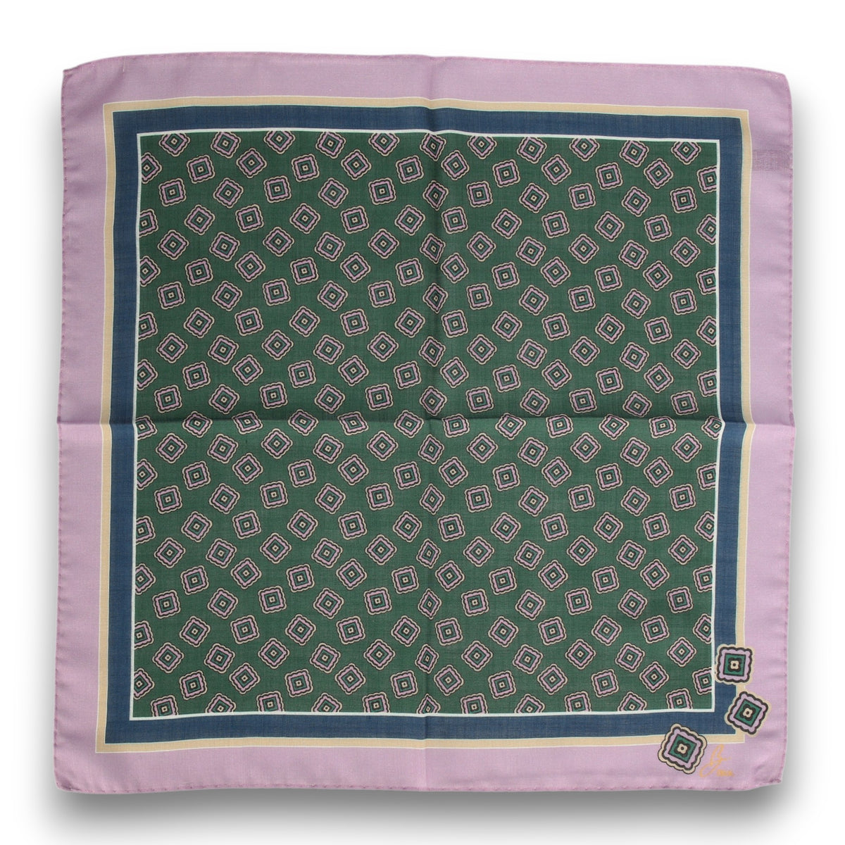 Bandana mit quadratischem Motiv-Blick-Conrad Hasselbach Shoes &amp; Garment