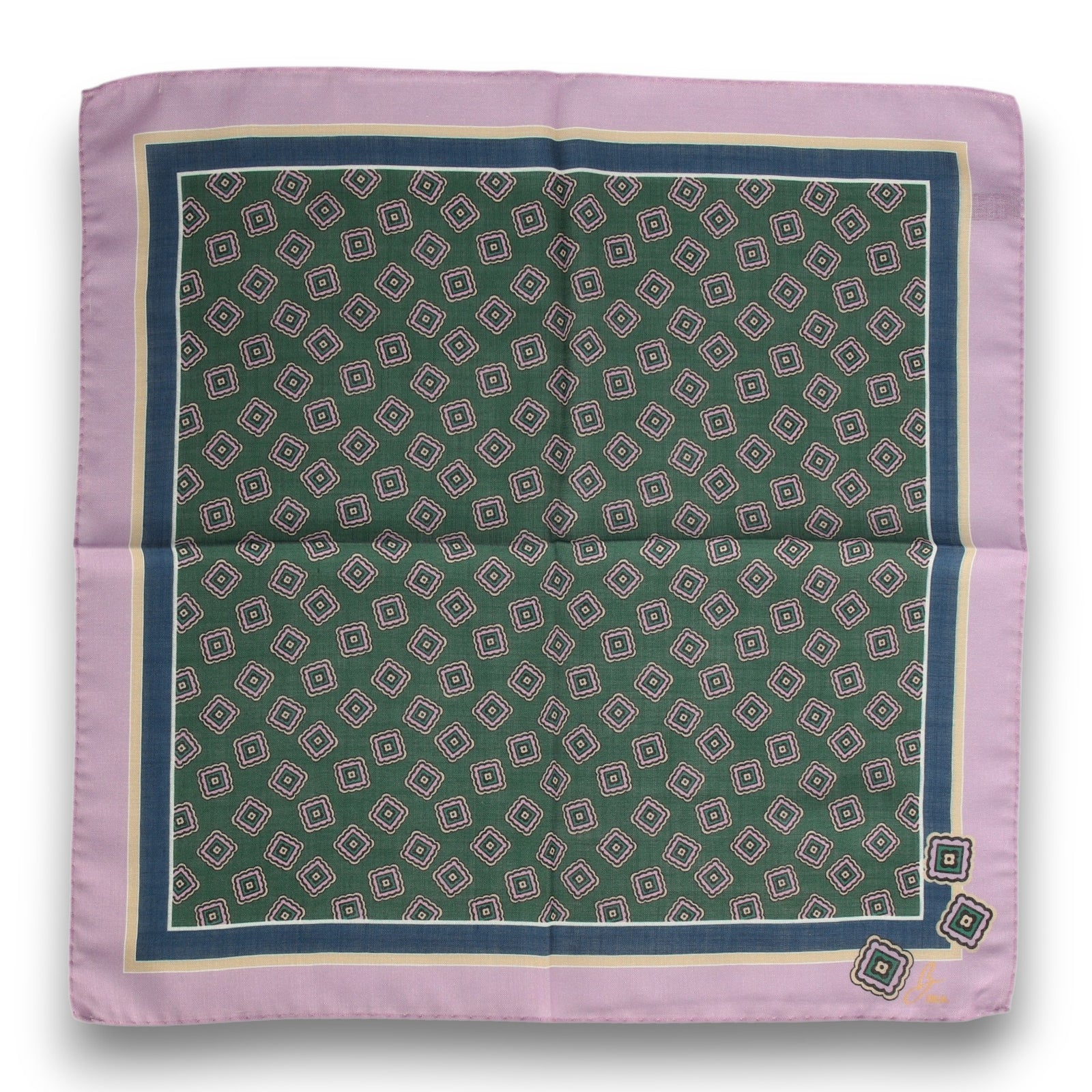 Bandana mit quadratischem Motiv-Blick-Conrad Hasselbach Shoes & Garment