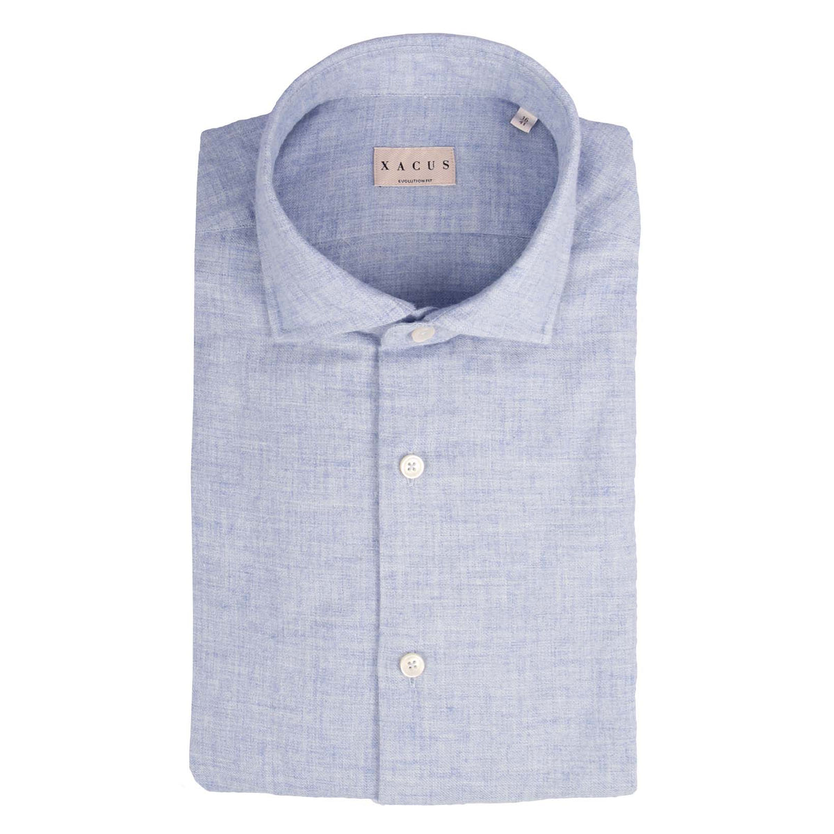 Baumwollhemd mit Wolle-Xacus-Conrad Hasselbach Shoes & Garment