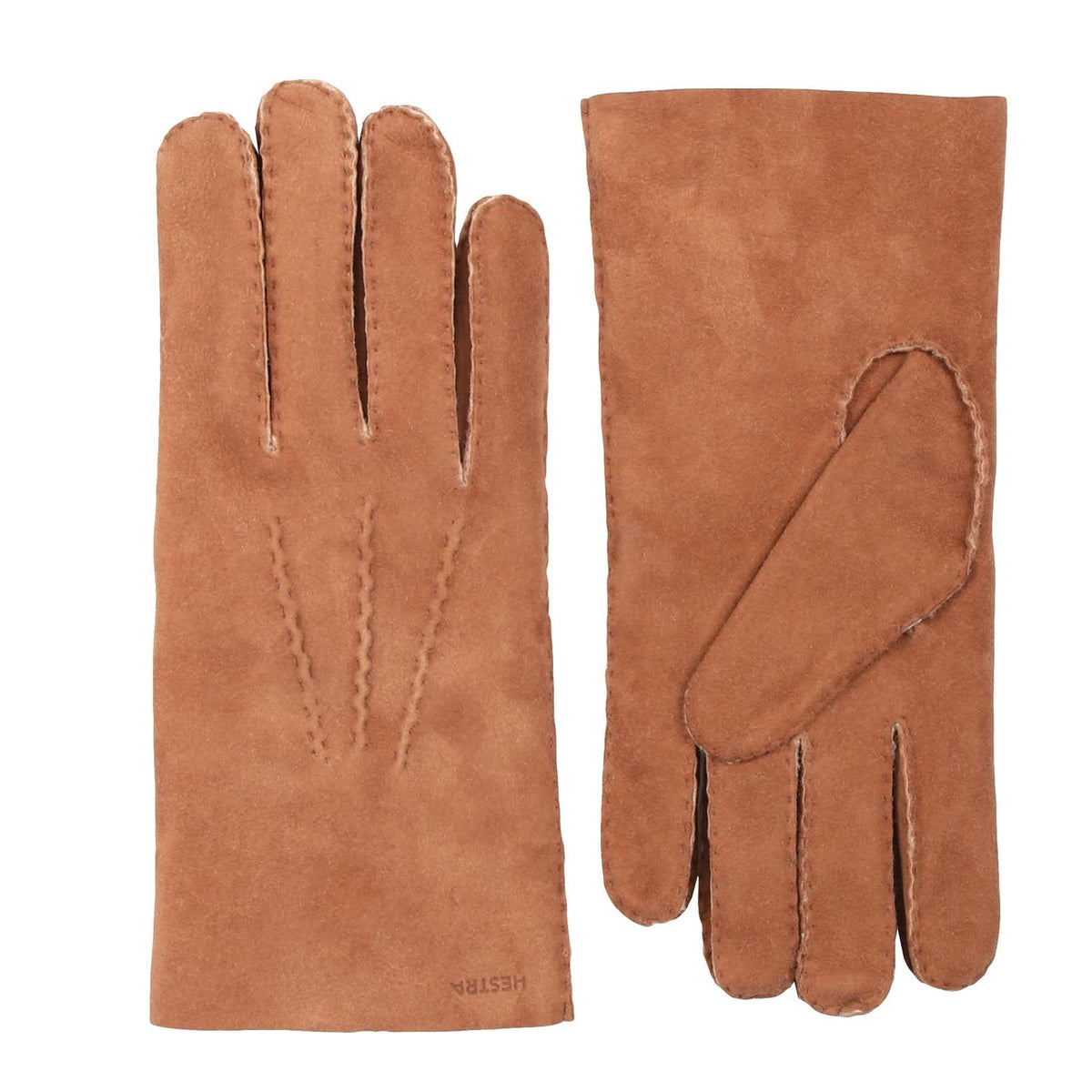 Bernard Wildlederhandschuhe-Hestra-Conrad Hasselbach Shoes & Garment