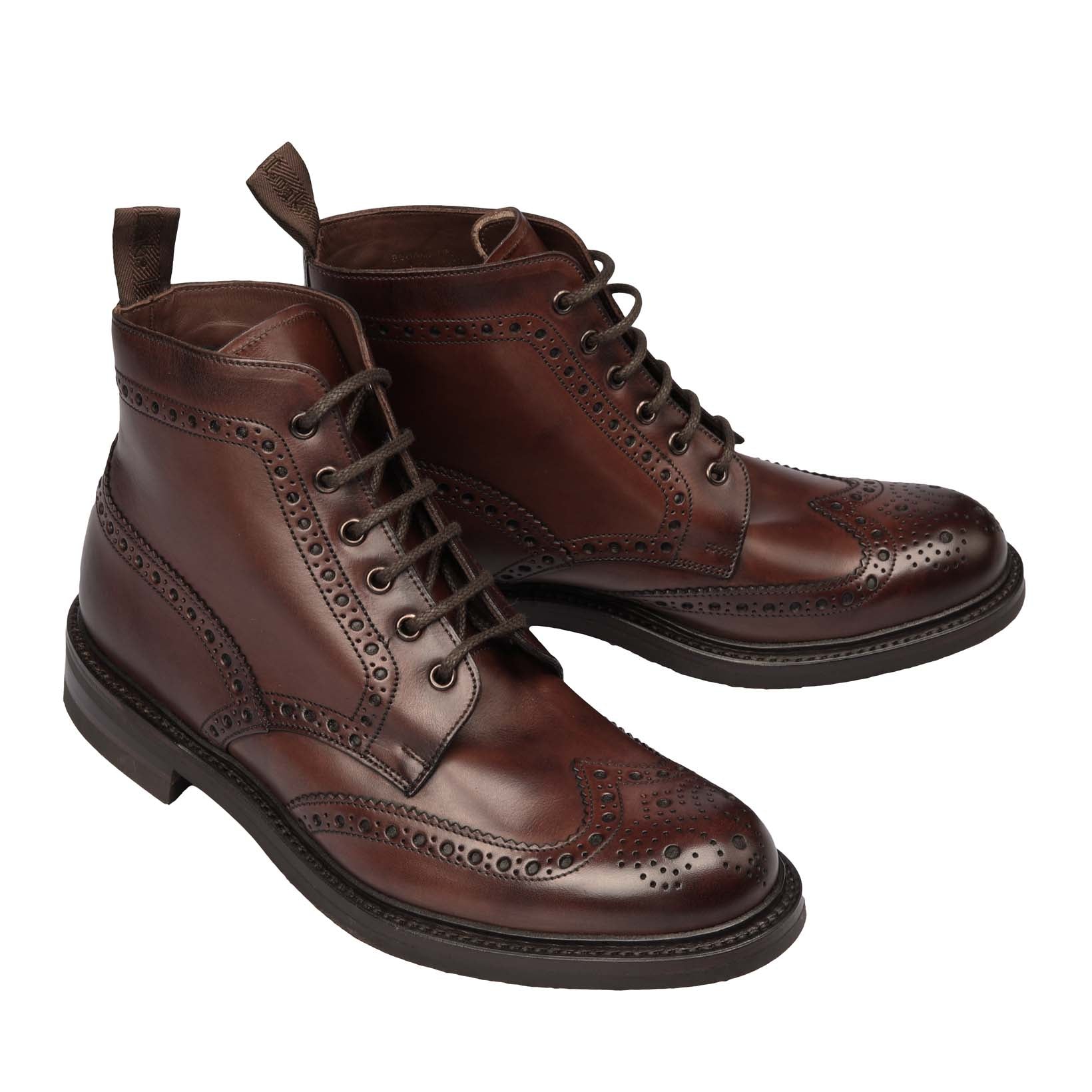 Calf Brogue Boot-Loake-Conrad Hasselbach Shoes & Garment
