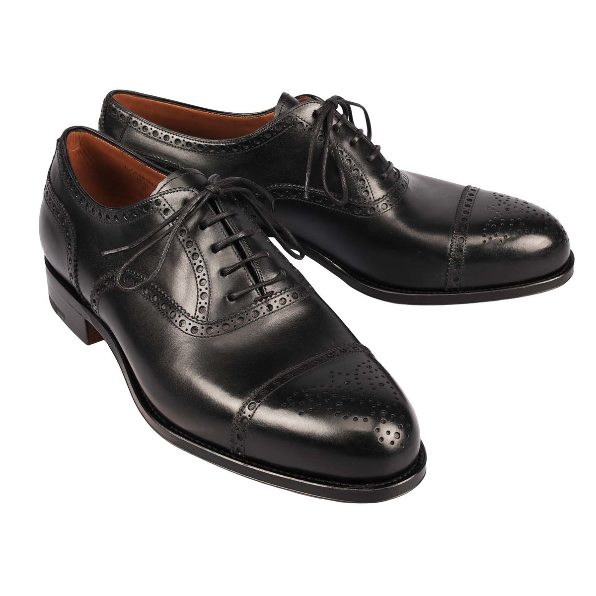 Cap Toe Semi-Brogues-Carmina-Conrad Hasselbach Shoes & Garment