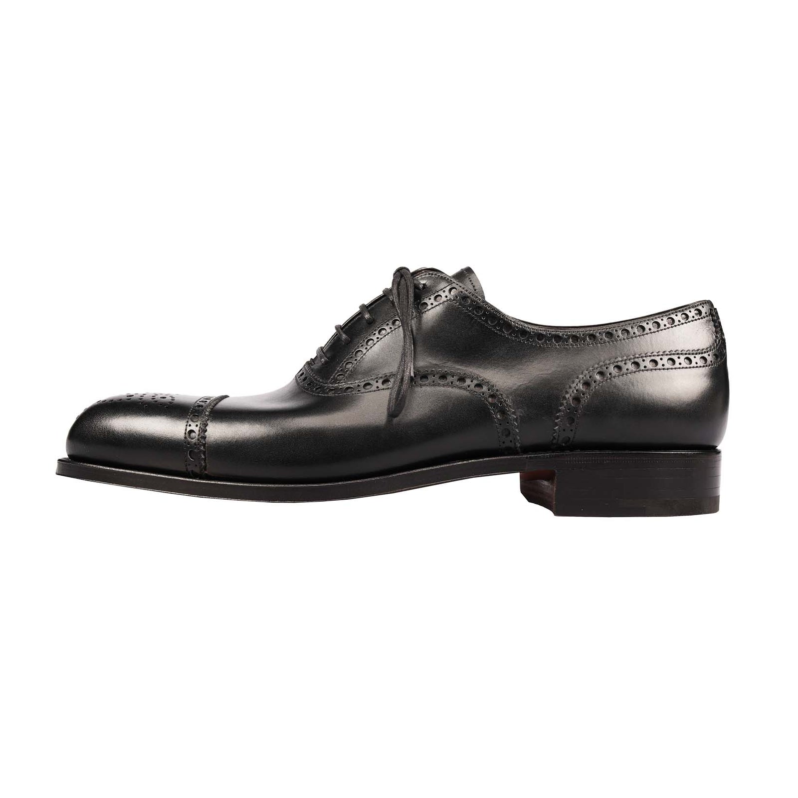 Cap Toe Semi-Brogues-Carmina-Conrad Hasselbach Shoes & Garment