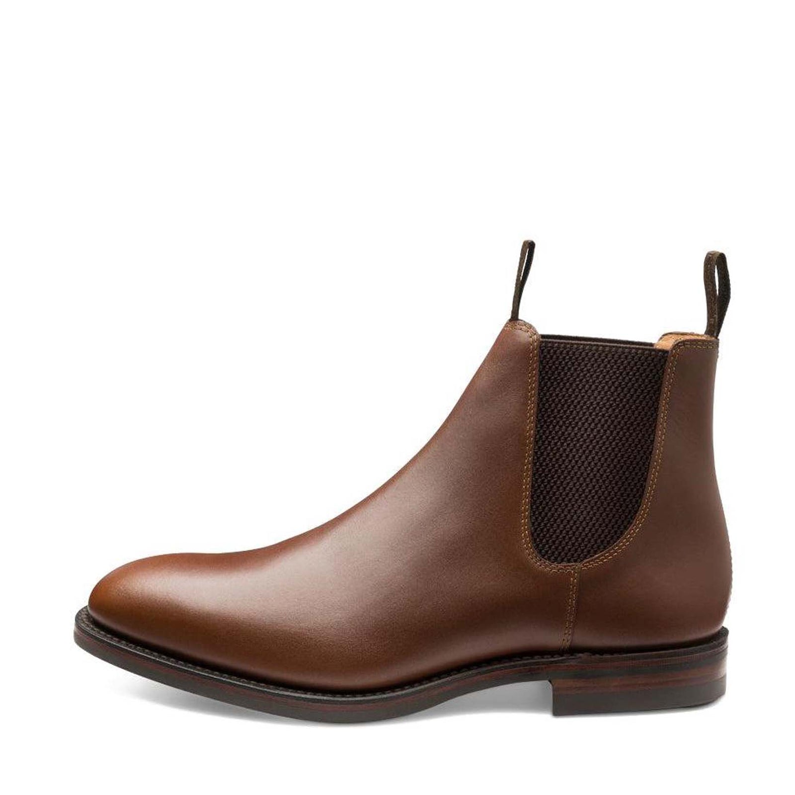 Chatsworth Waxy Chelsea Boot - Rubber Sole-Loake-Conrad Hasselbach Shoes & Garment