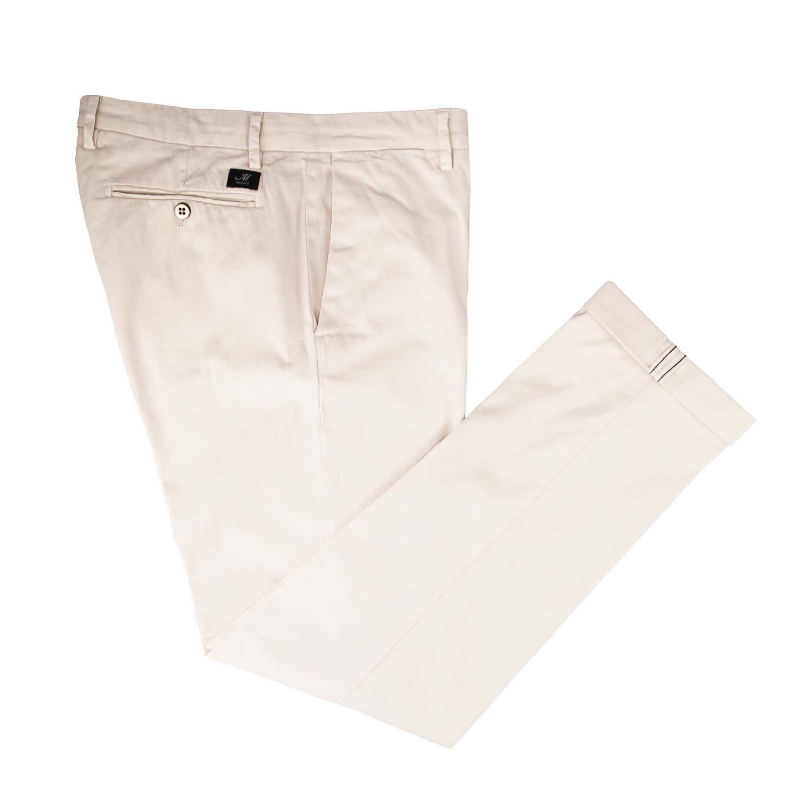 Chino-Hose Herren Stretch-Satin New York-Mason's-Conrad Hasselbach Shoes & Garment