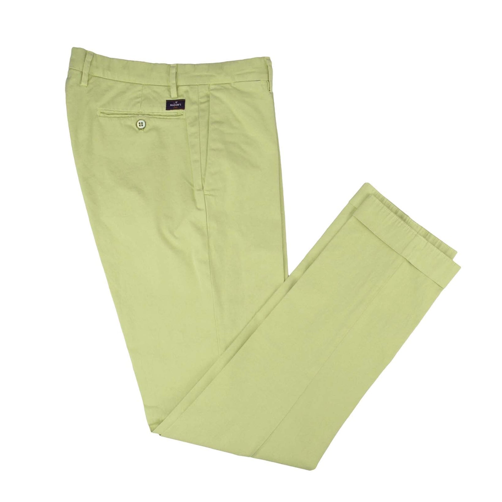 Chino-Hose für Herren aus Stretch-Satin regulär New York-Mason's-Conrad Hasselbach Shoes & Garment