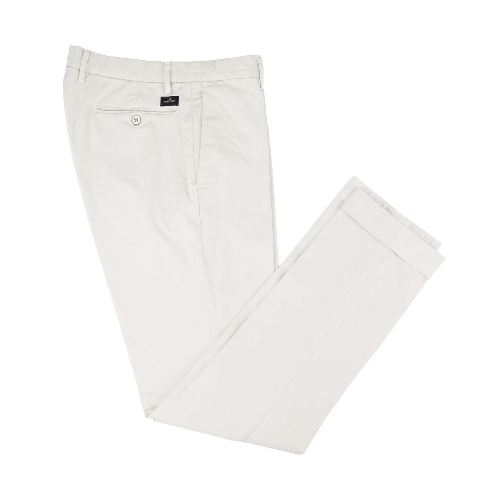 Chino-Hose für Herren aus Stretch-Satin regulär New York-Mason's-Conrad Hasselbach Shoes & Garment