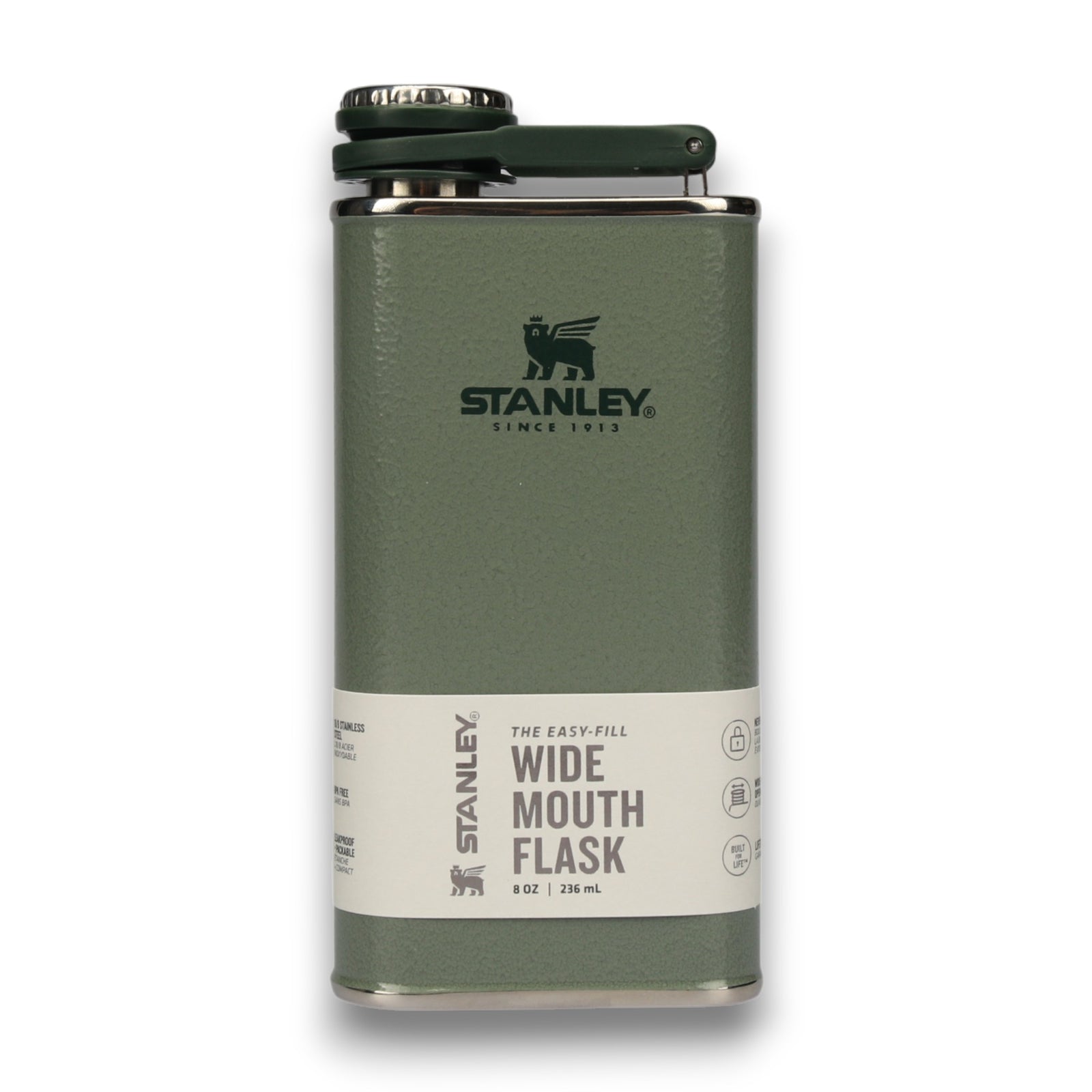 Classic Wide Mouth Flask 236 ml-Stanley-Conrad Hasselbach Shoes & Garment