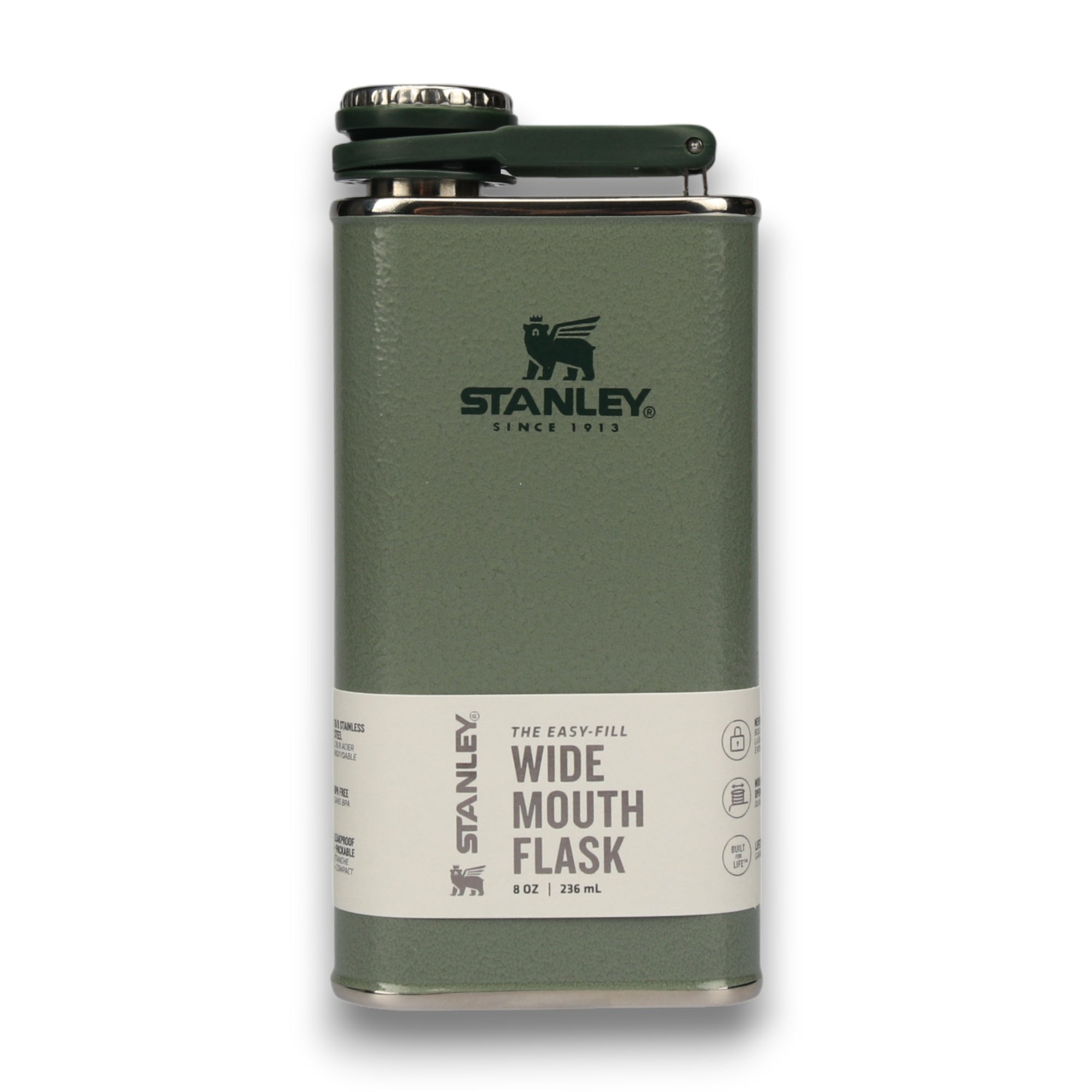 Classic Wide Mouth Flask 236 ml-Stanley-Conrad Hasselbach Shoes & Garment